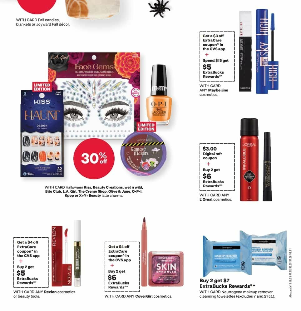 CVS Pharmacy Weekly Ad from October 25