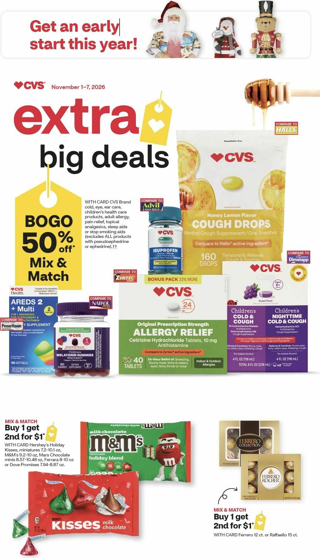 CVS Pharmacy Weekly Ad from November 1