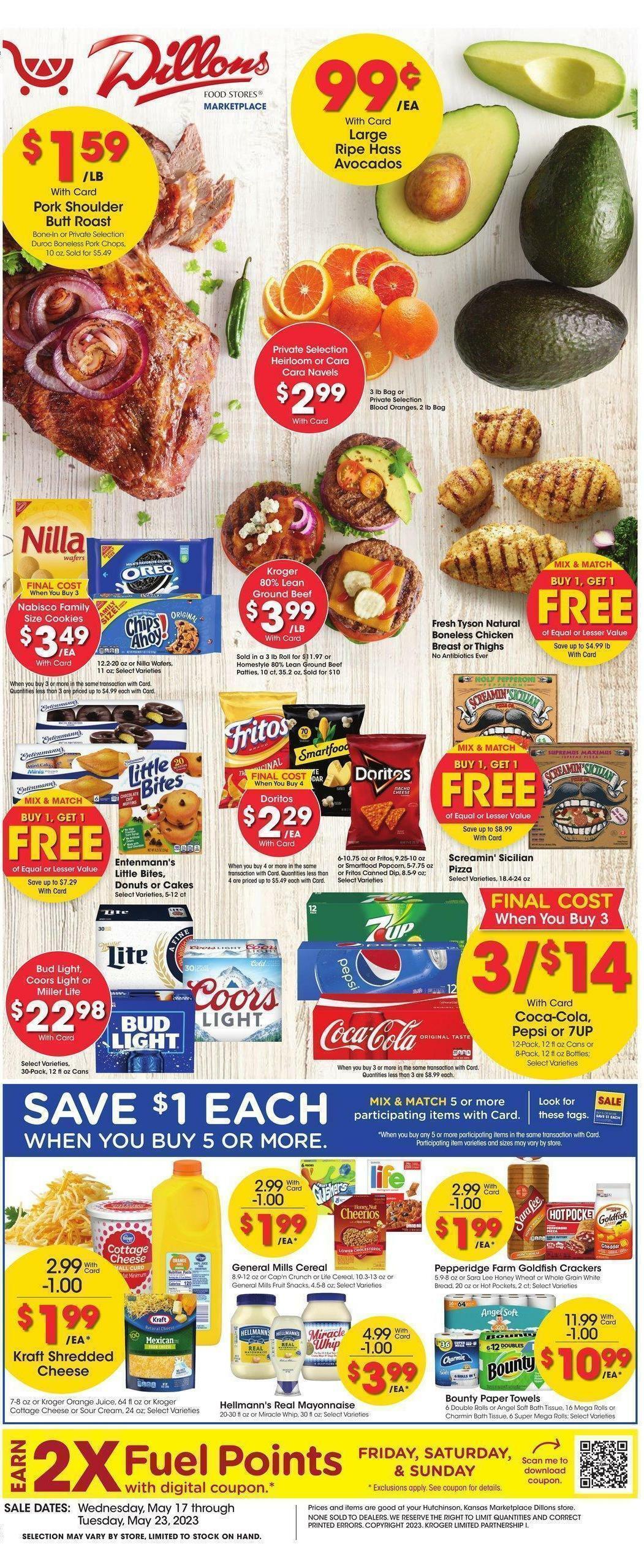 Dillons Weekly Ad from May 17
