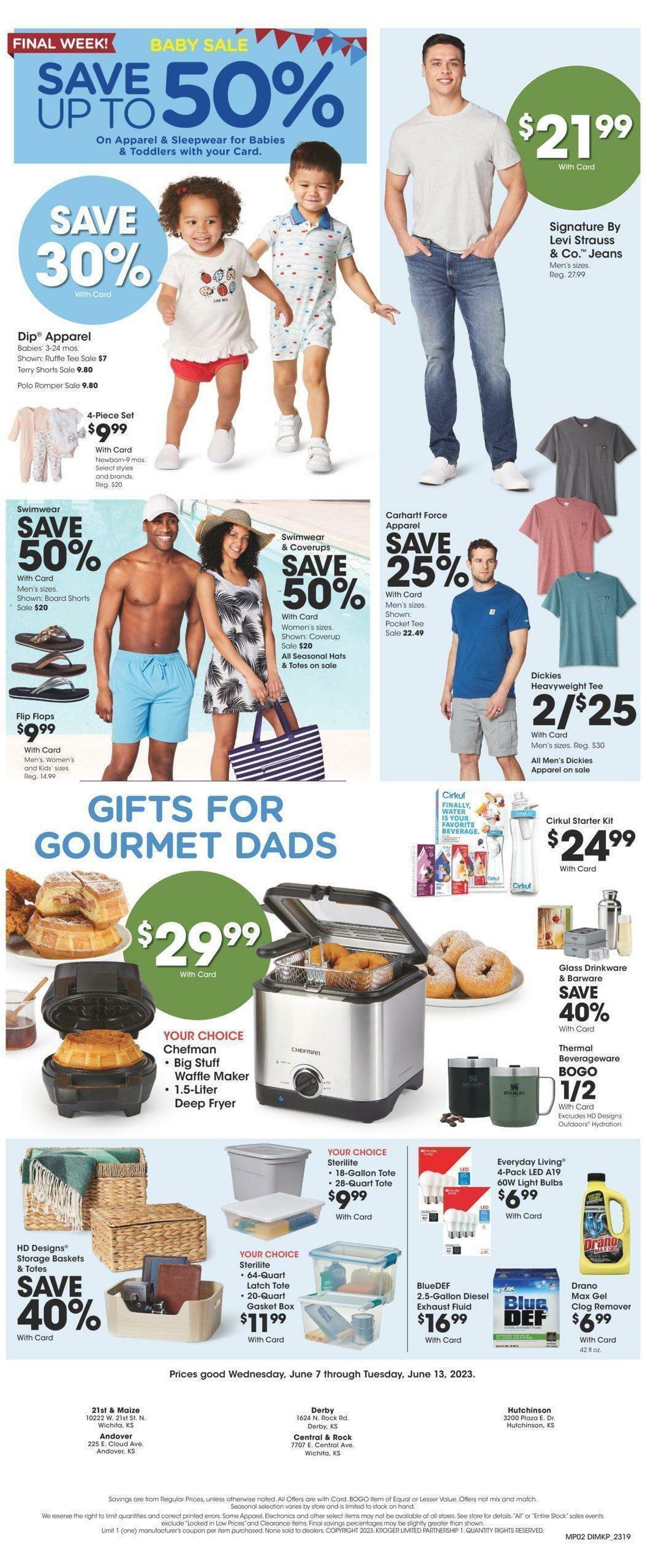 Dillons Summer Tip Weekly Ad from June 7