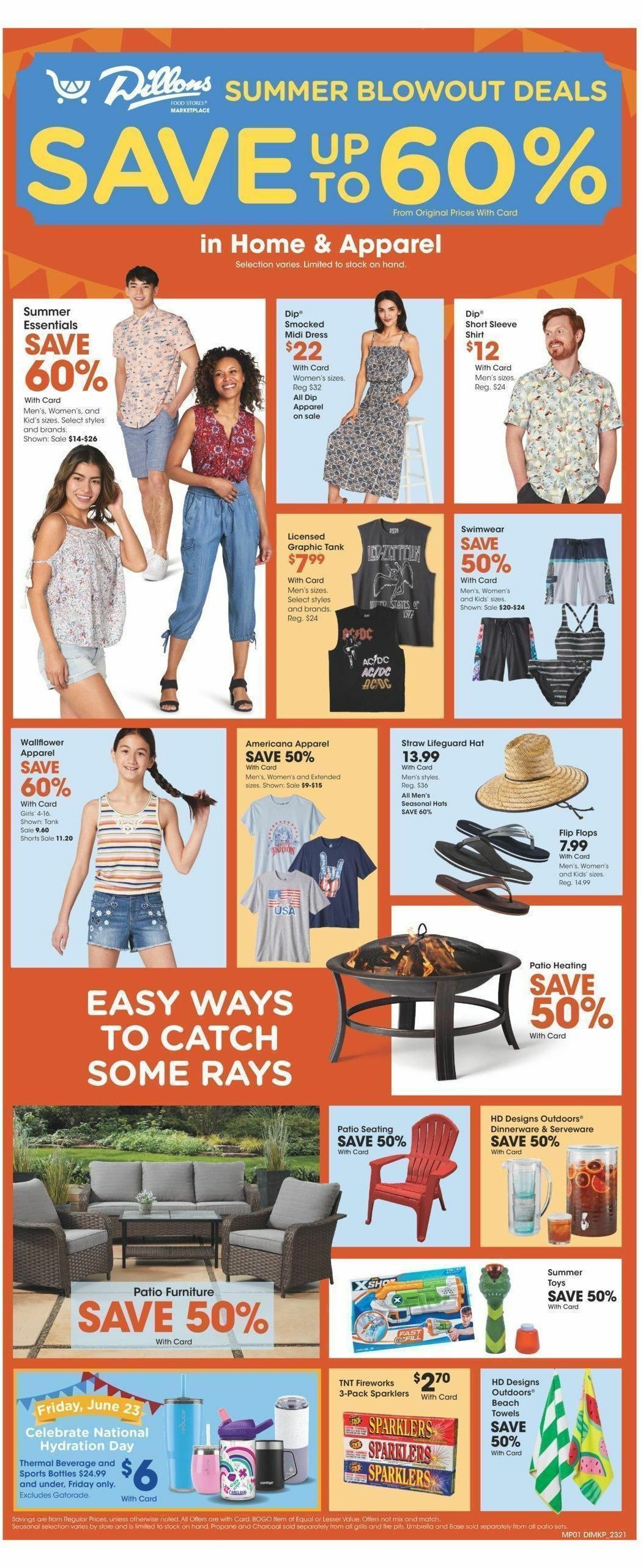 Dillons Summer Weekly Ad from June 21