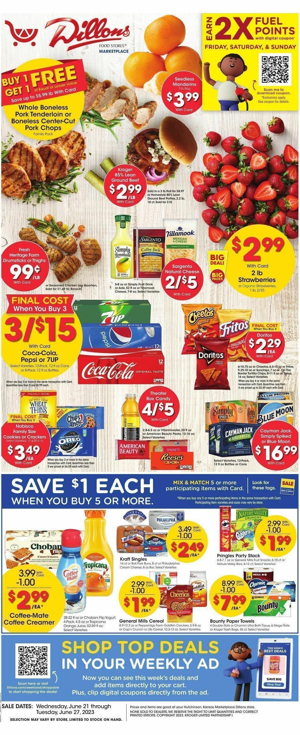 Dillons Weekly Ad from June 21