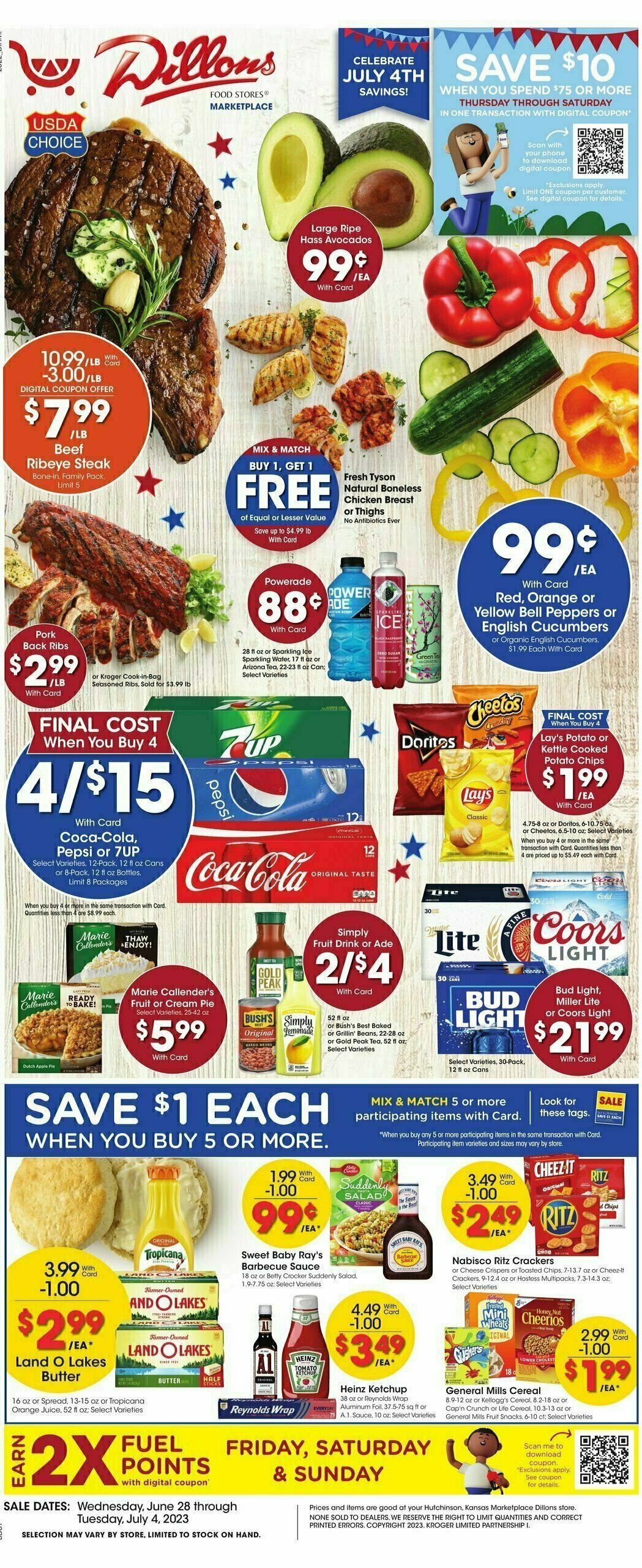 Dillons Weekly Ad from June 28