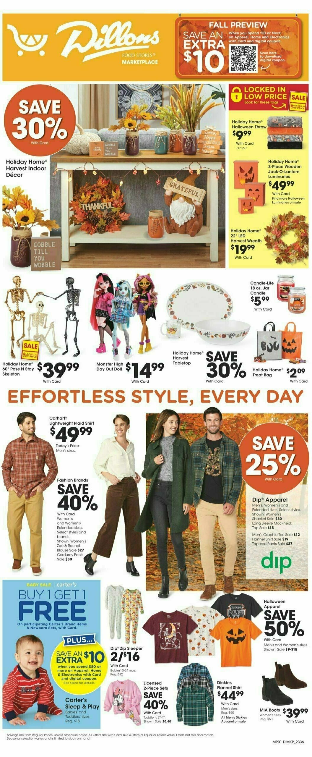 Dillons Weekly Ad from October 4