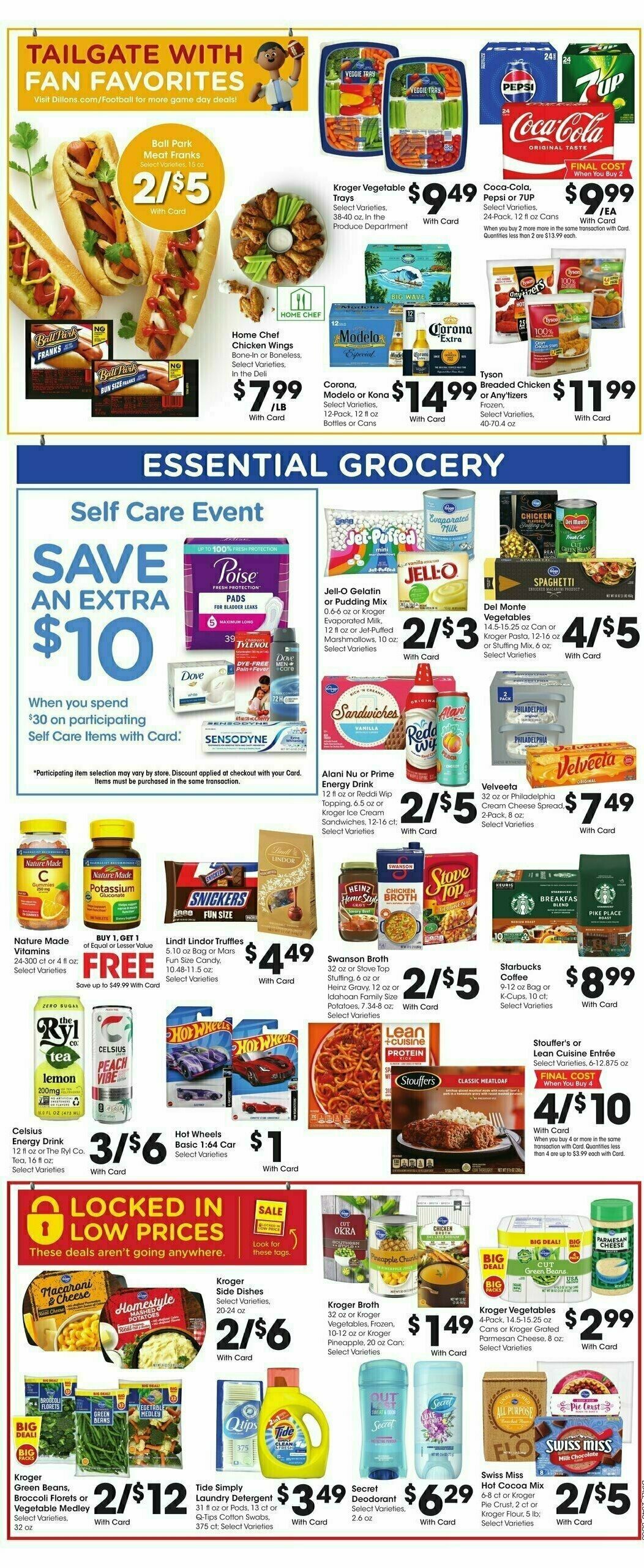 Dillons Weekly Ad from November 1