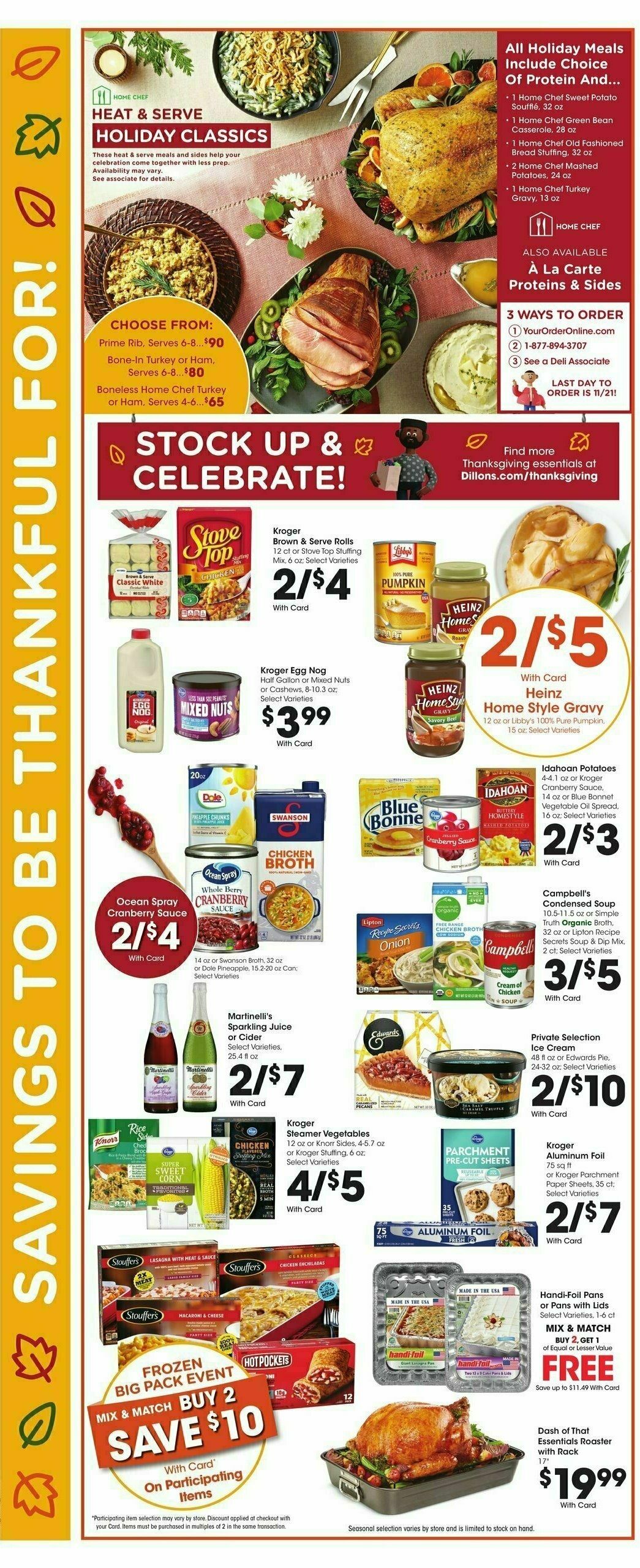 Dillons Weekly Ad from November 15