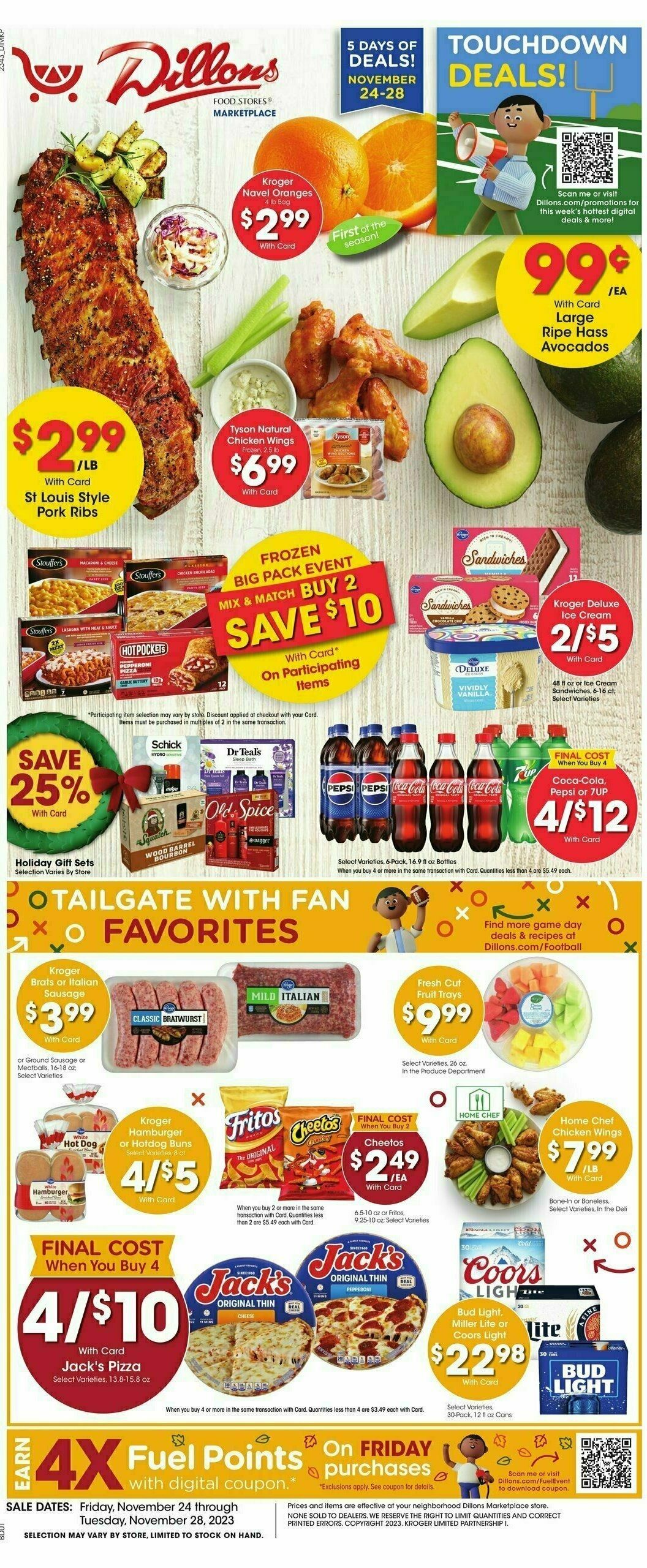 Dillons Weekly Ad from November 24