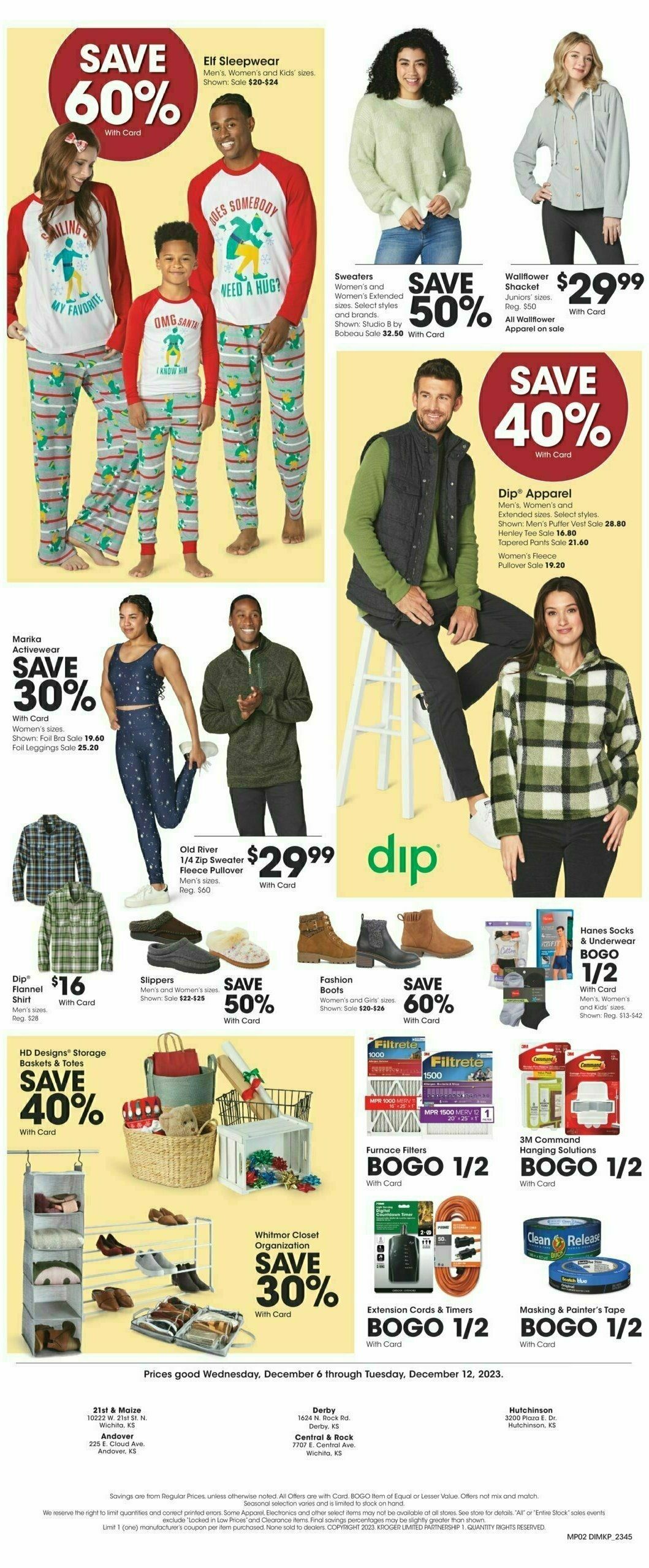Dillons Weekly Ad from December 6