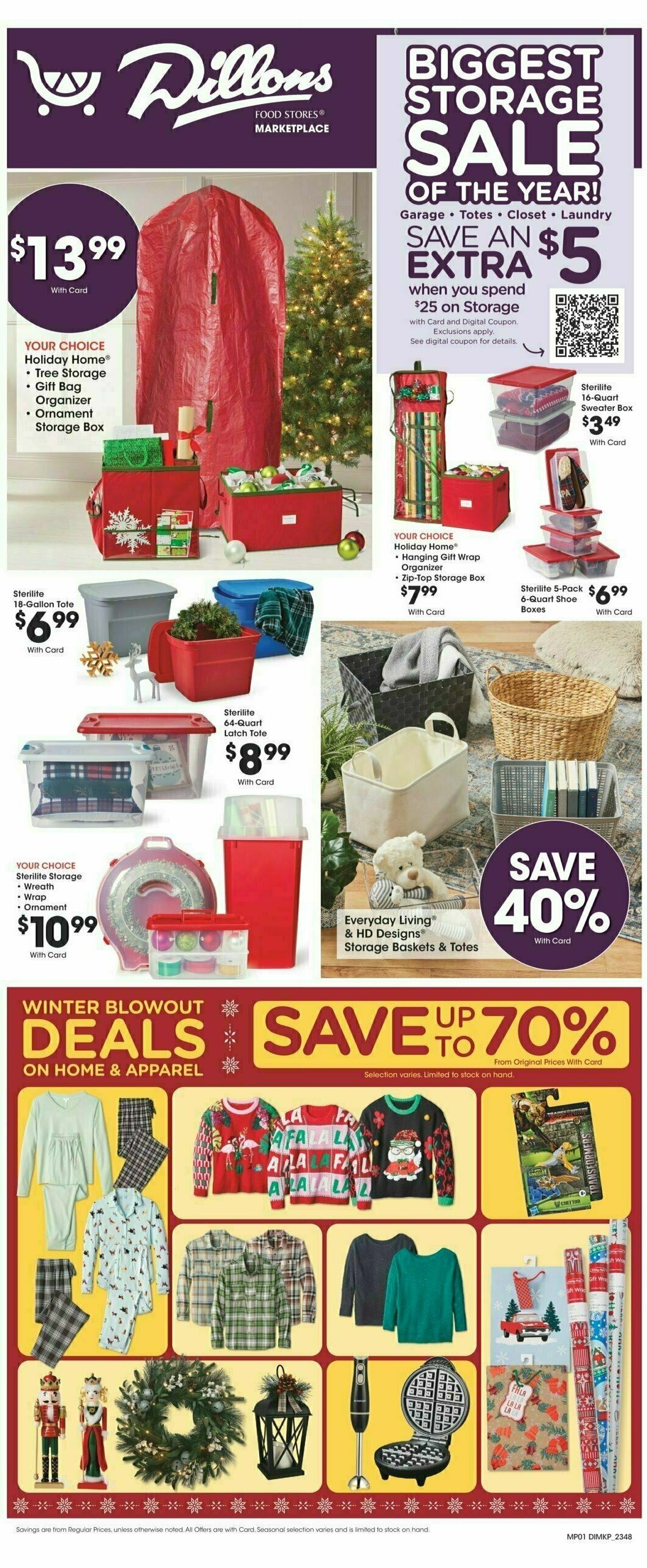Dillons Weekly Ad from December 27