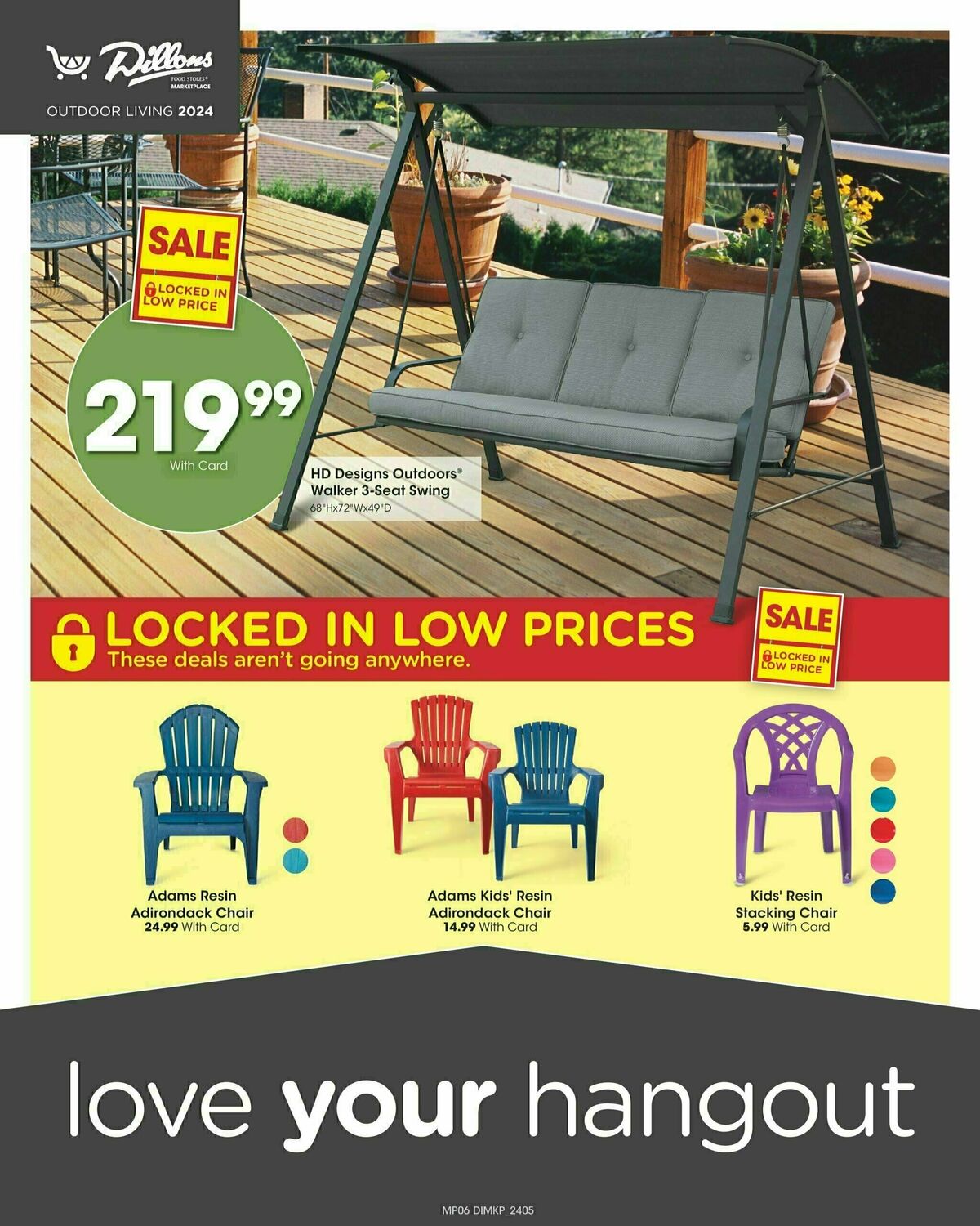 Dillons Outdoor Living Lookbook Weekly Ad from March 6