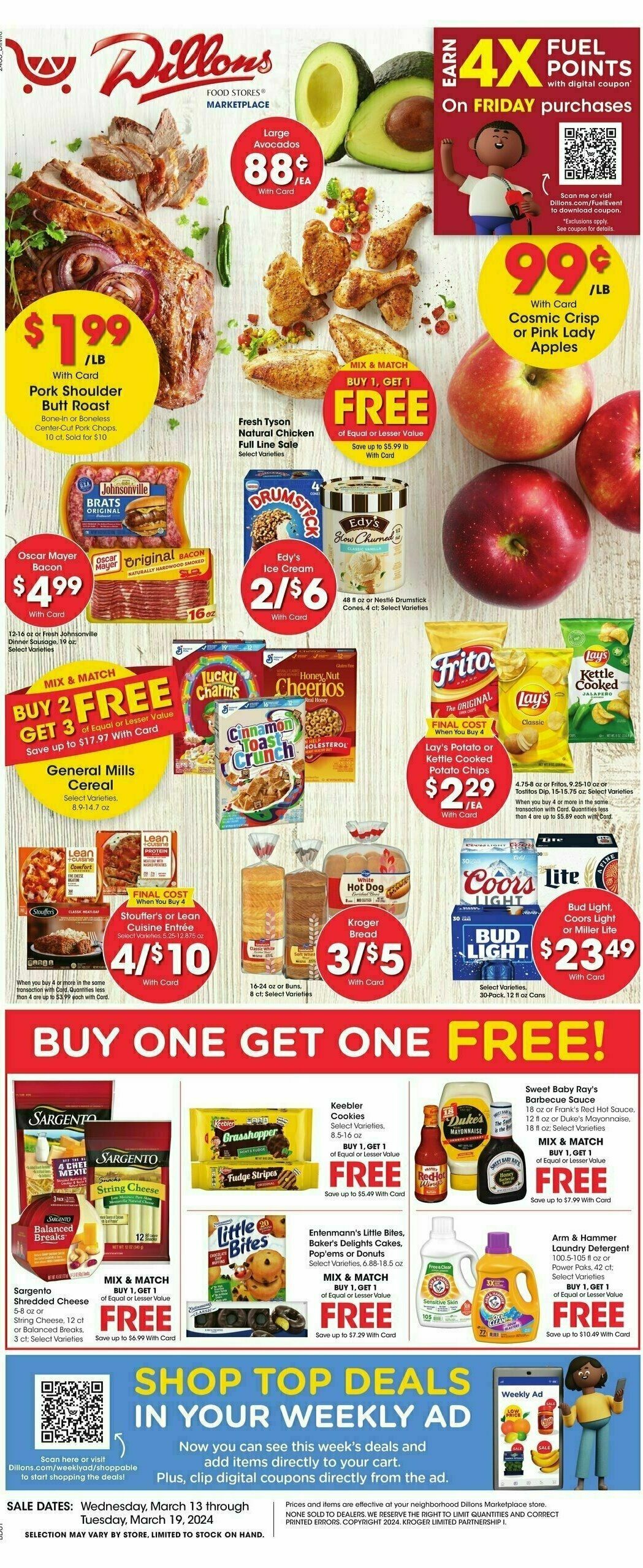 Dillons Weekly Ad from March 13