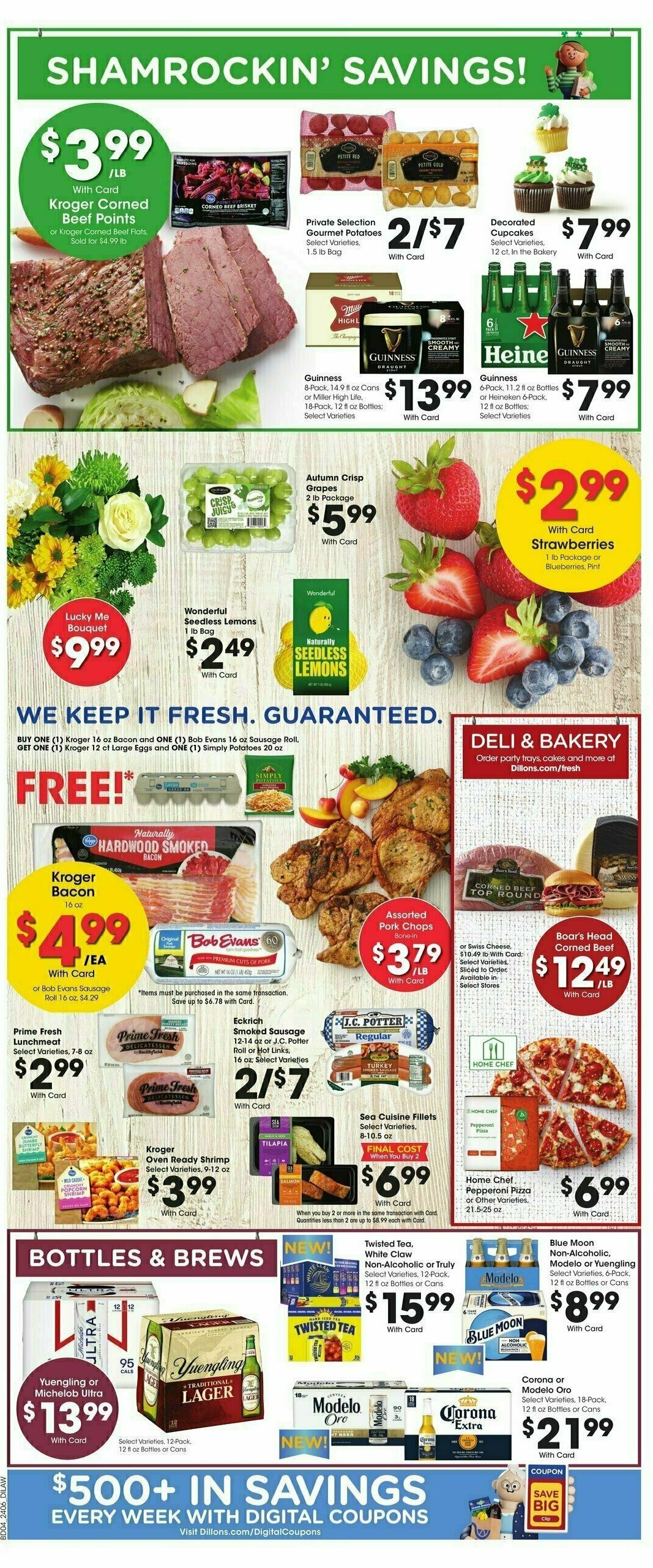 Dillons Weekly Ad from March 13