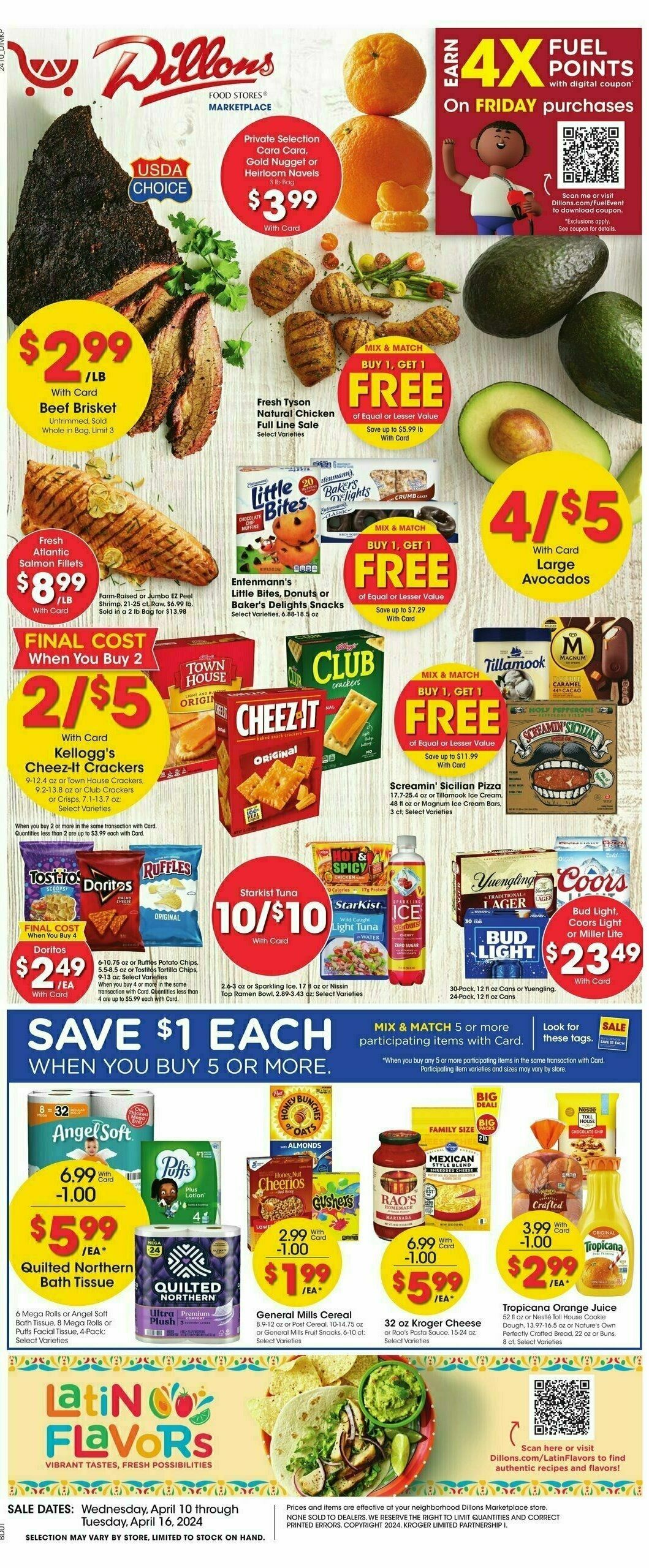 Dillons Weekly Ad from April 10