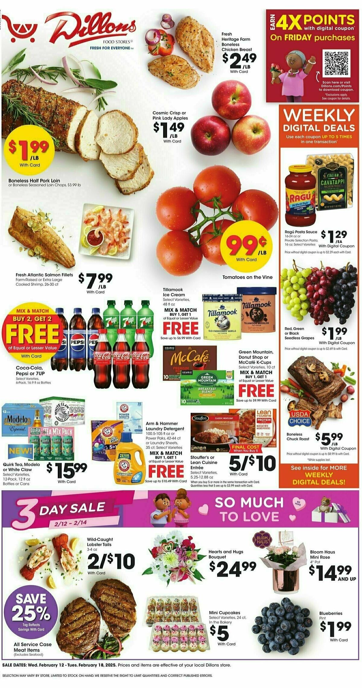 Dillons Weekly Ad from February 12
