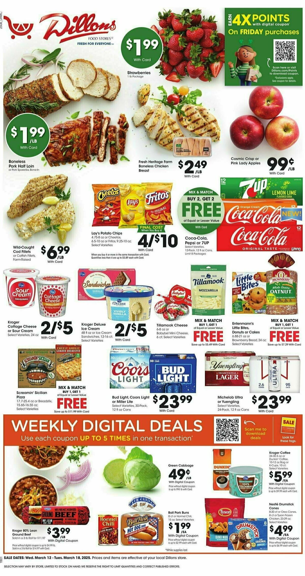 Dillons Weekly Ad from March 12