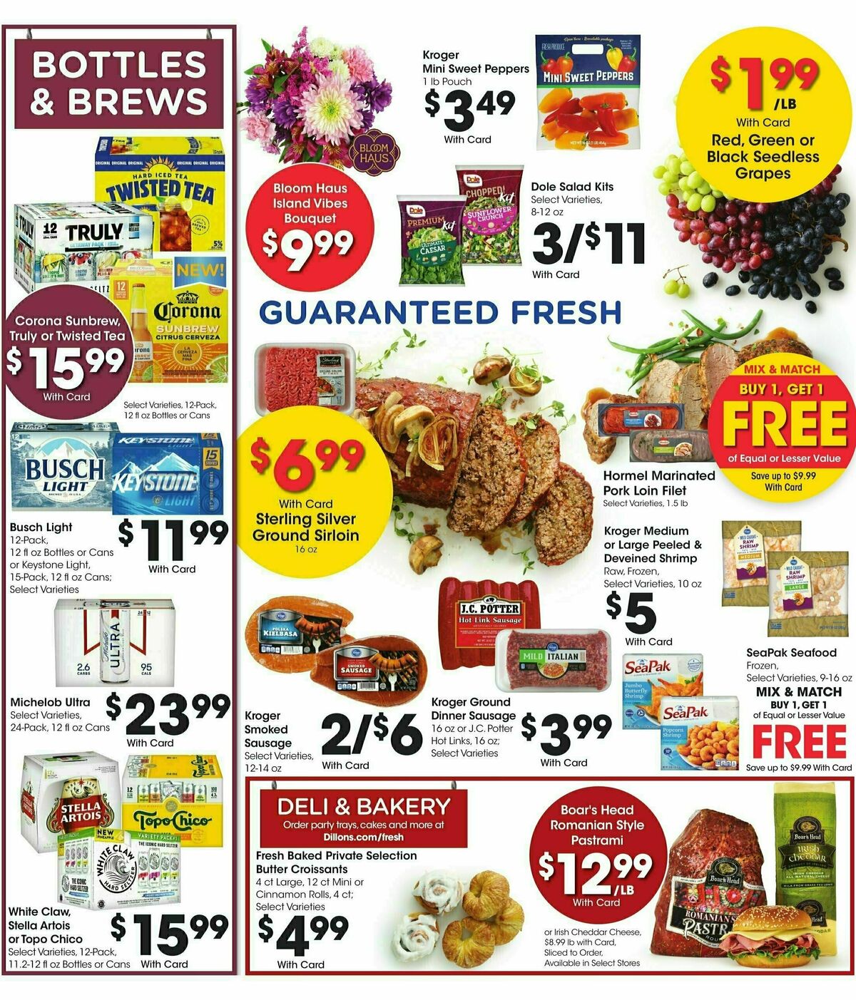Dillons Weekly Ad from March 19