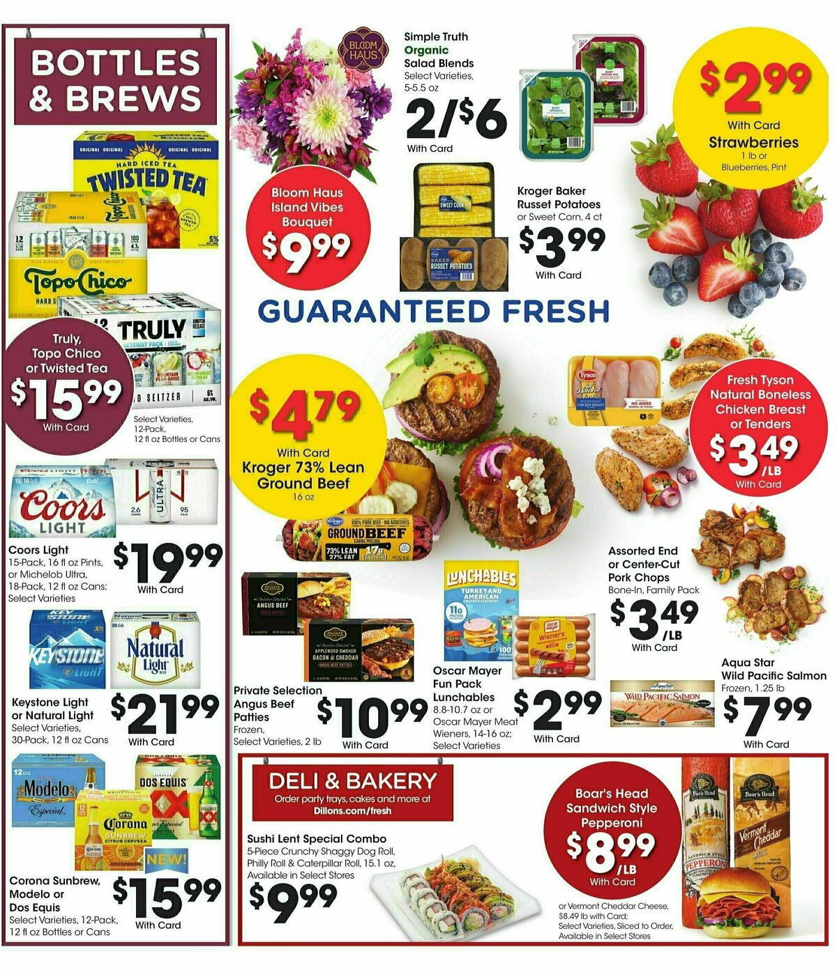 Dillons Weekly Ad from March 26