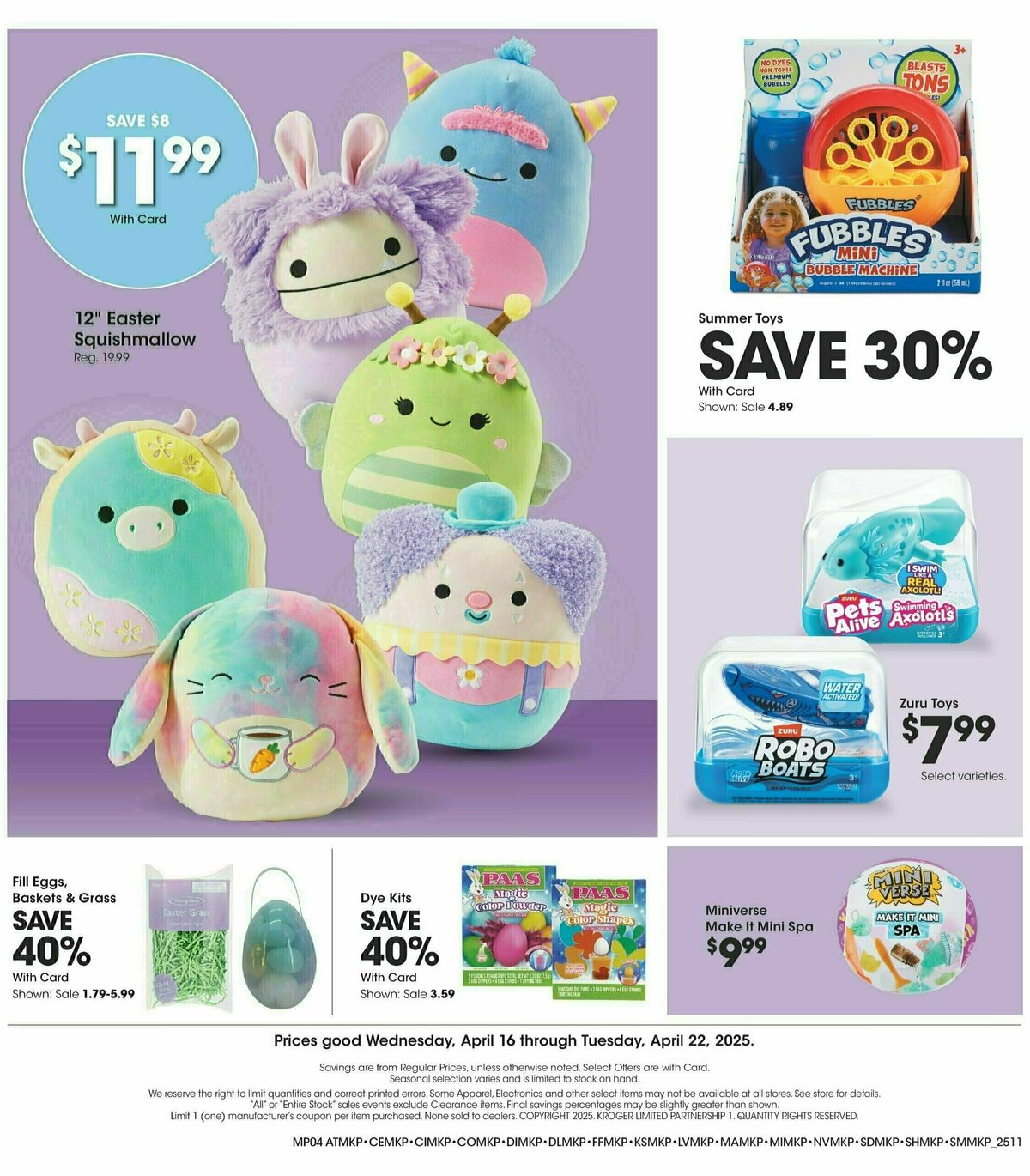 Dillons Weekly Ad from April 16