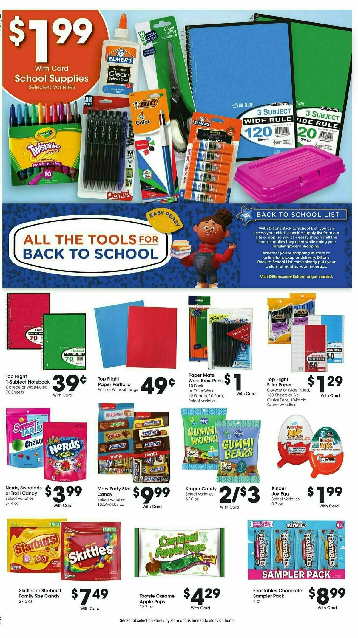 Dillons Weekly Ad from July 30