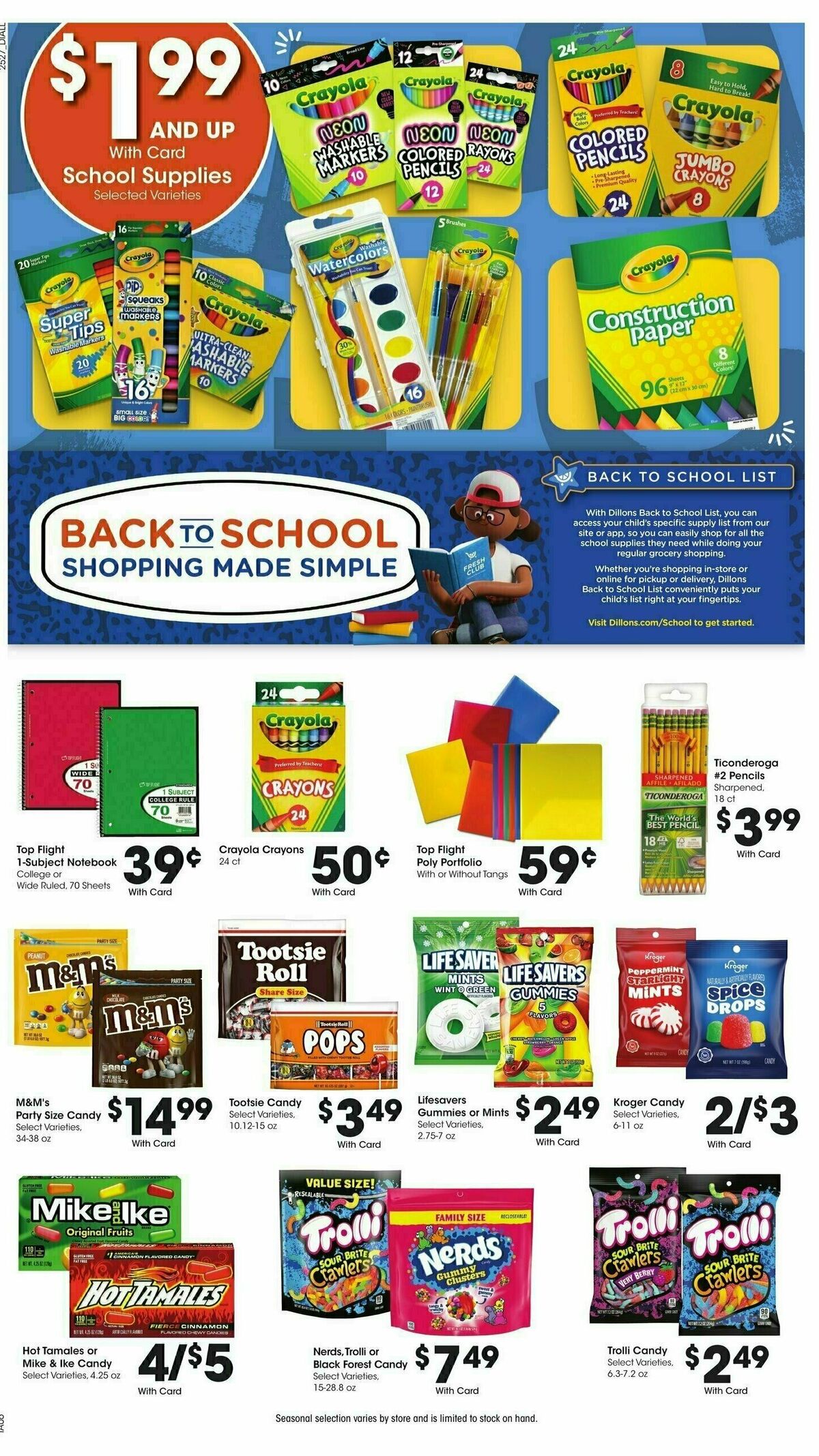Dillons Weekly Ad from August 6