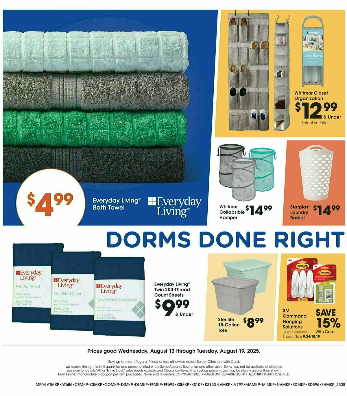 Dillons Weekly Ad from August 13
