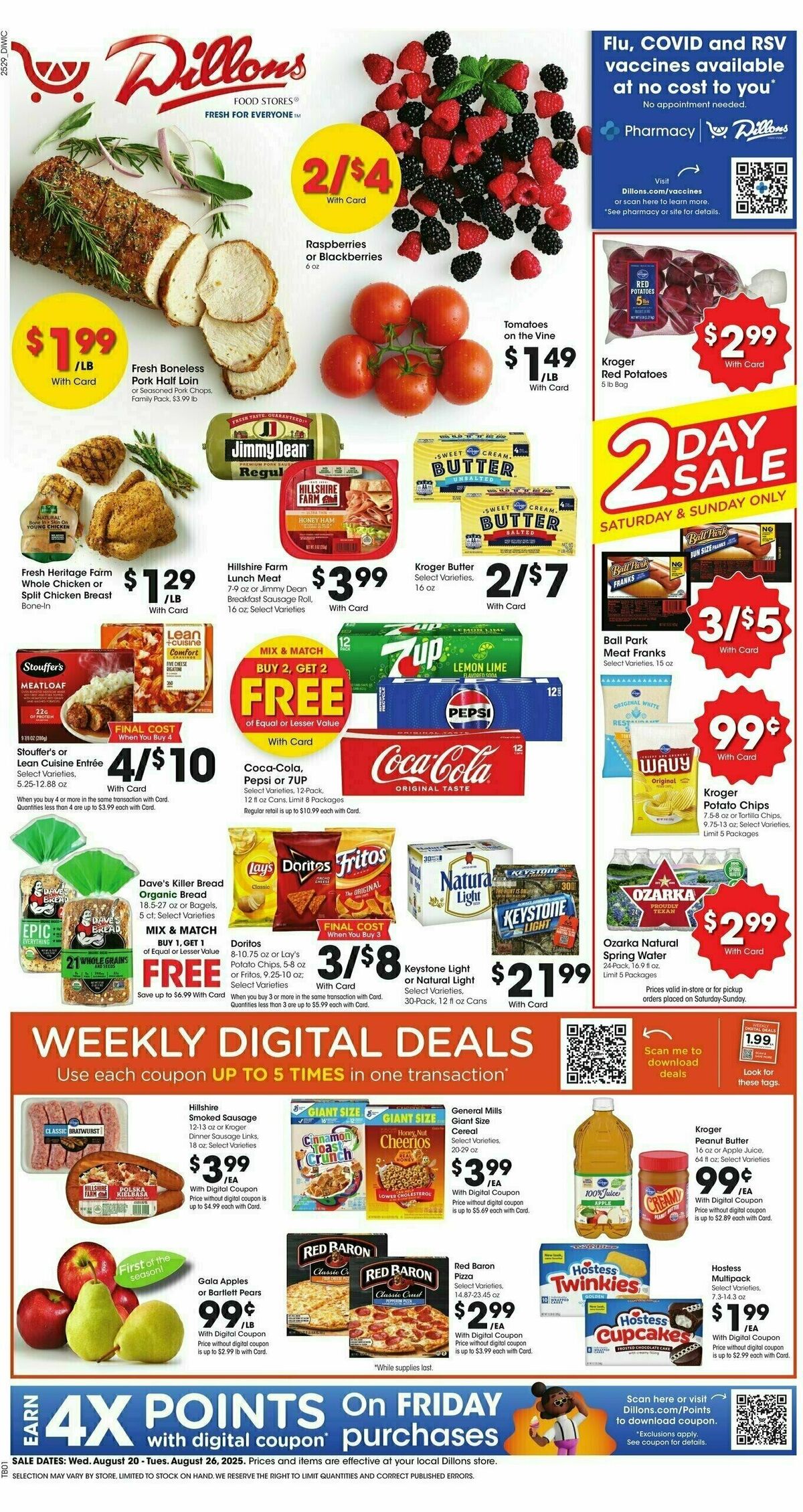 Dillons Weekly Ad from August 20