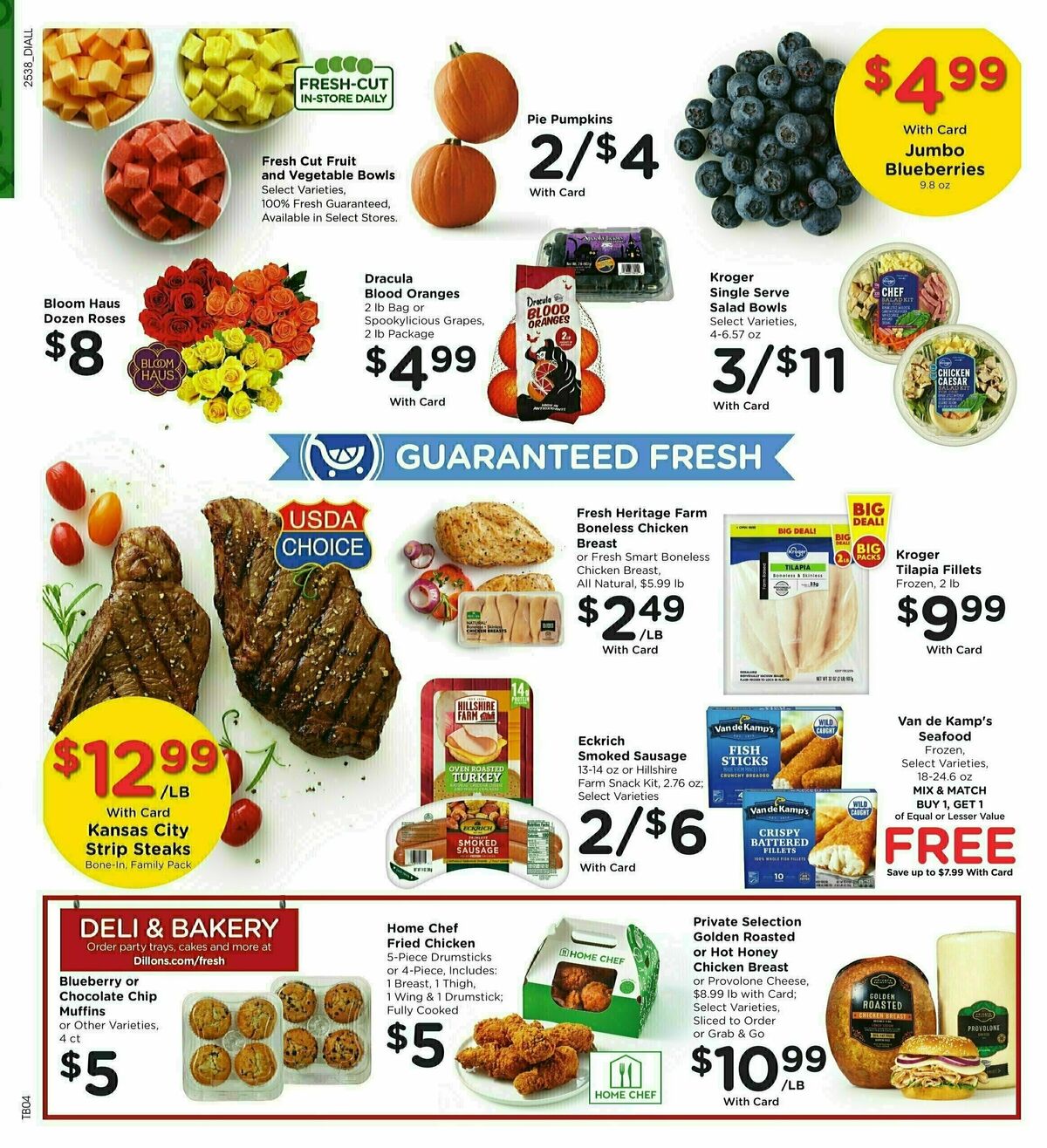 Dillons Weekly Ad from October 22