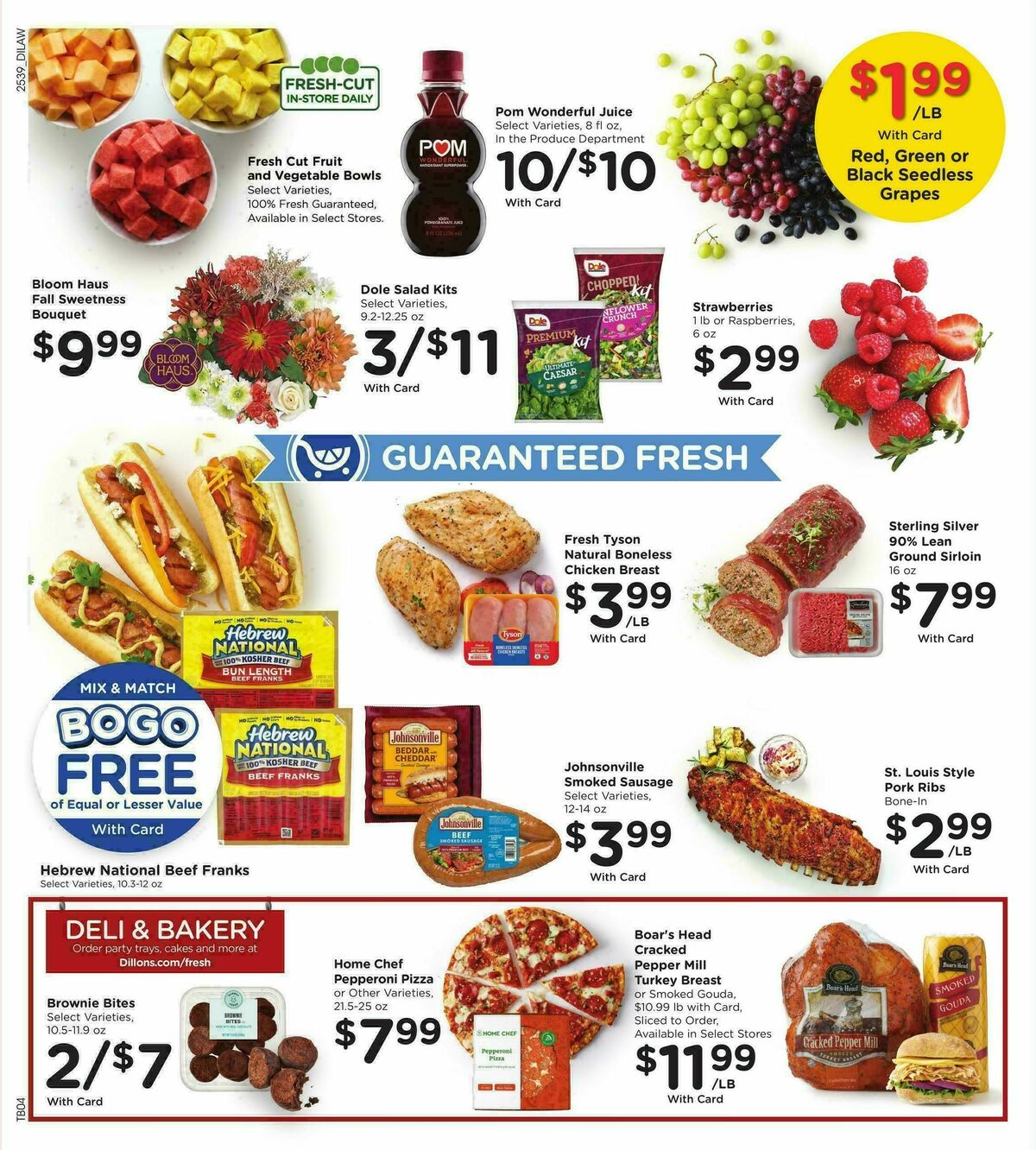 Dillons Weekly Ad from October 29