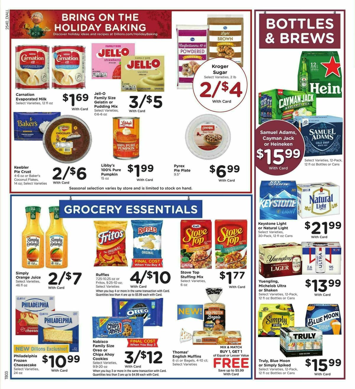 Dillons Weekly Ad from November 5
