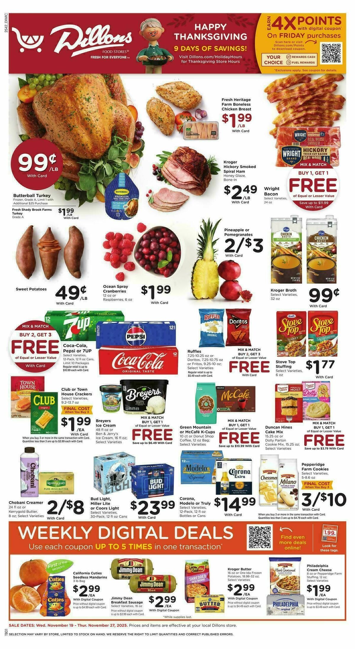 Dillons Weekly Ad from November 19