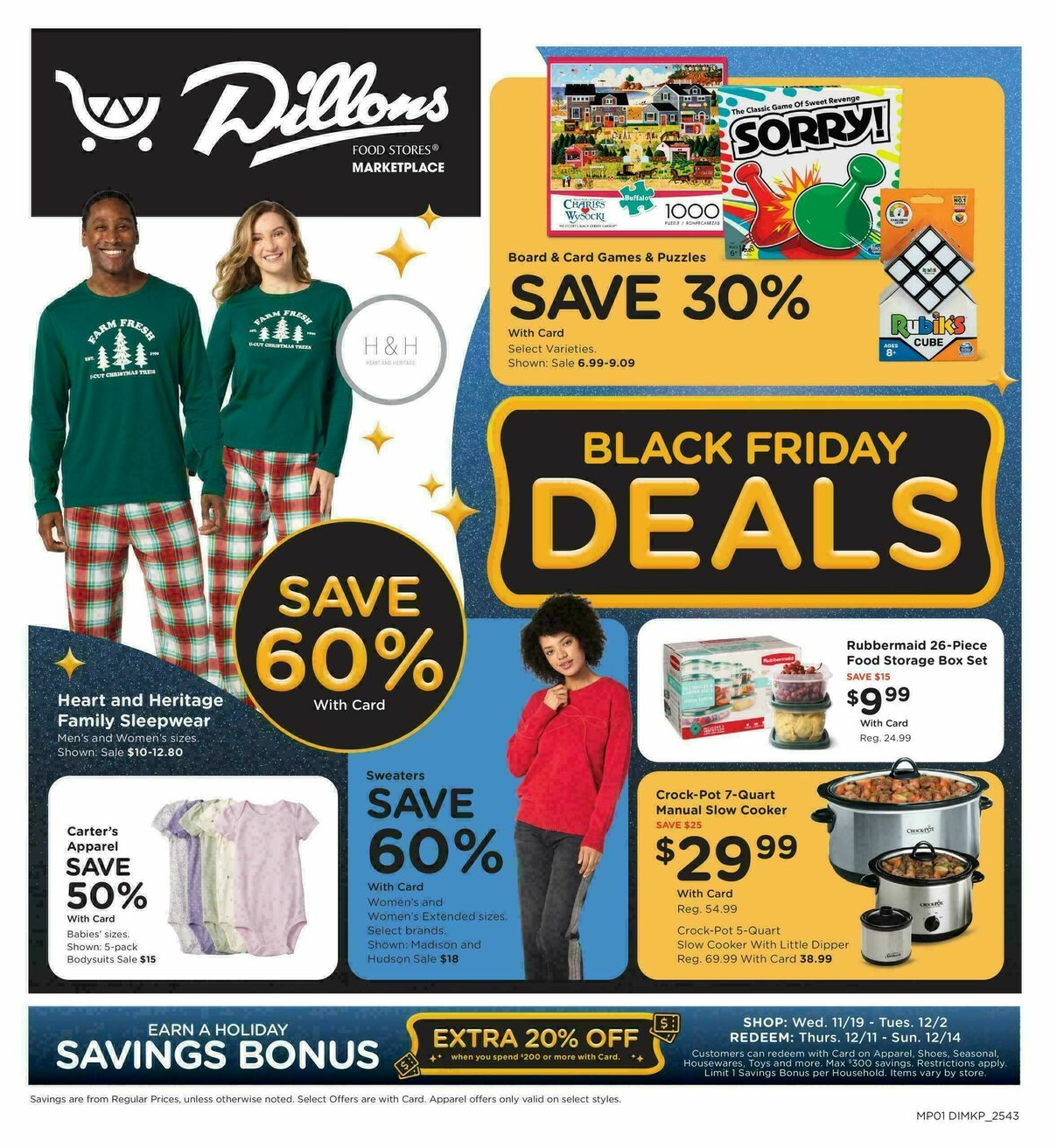 Dillons Black Friday 5-Day Sale Weekly Ad from November 28