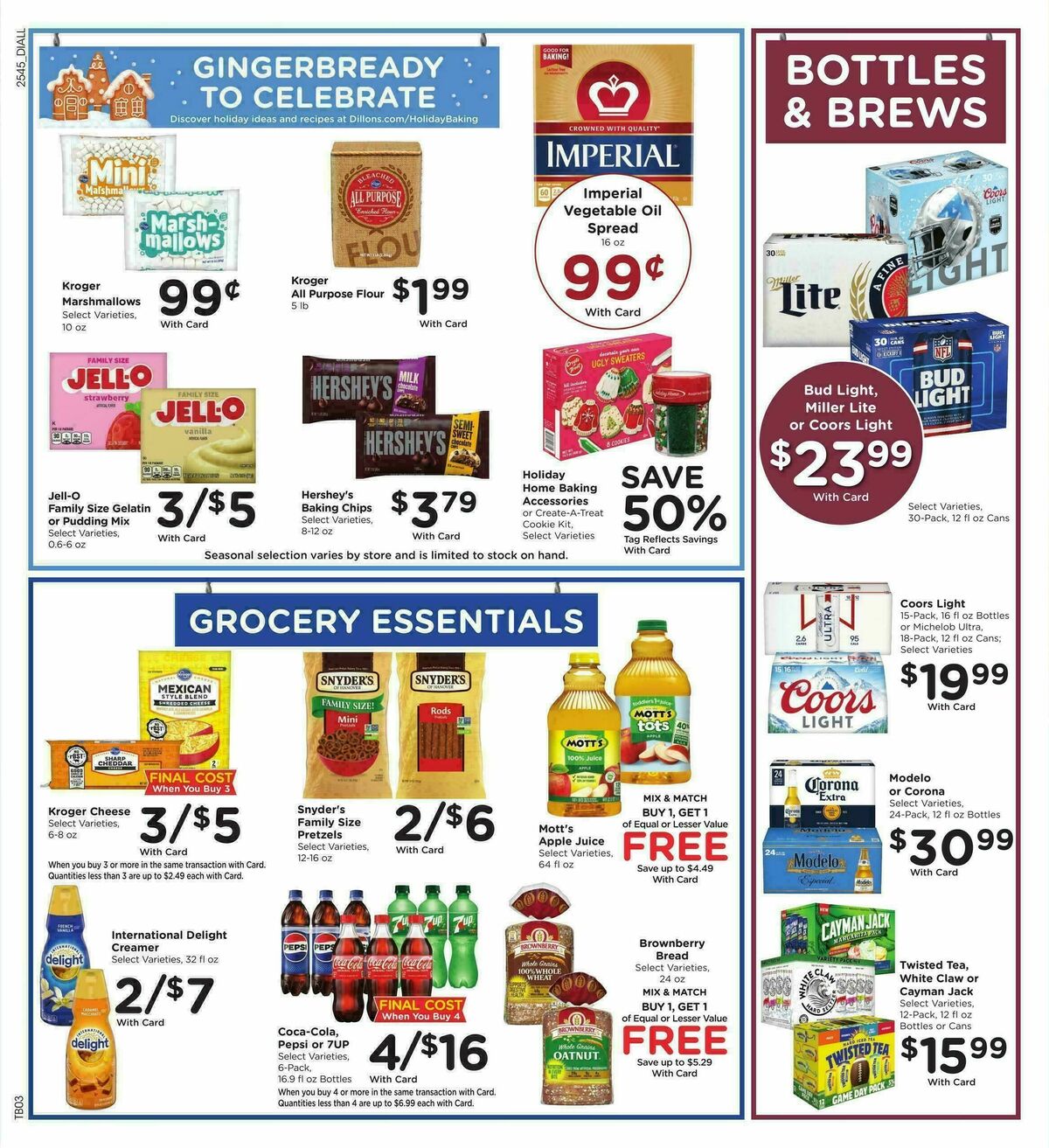Dillons Weekly Ad from December 10