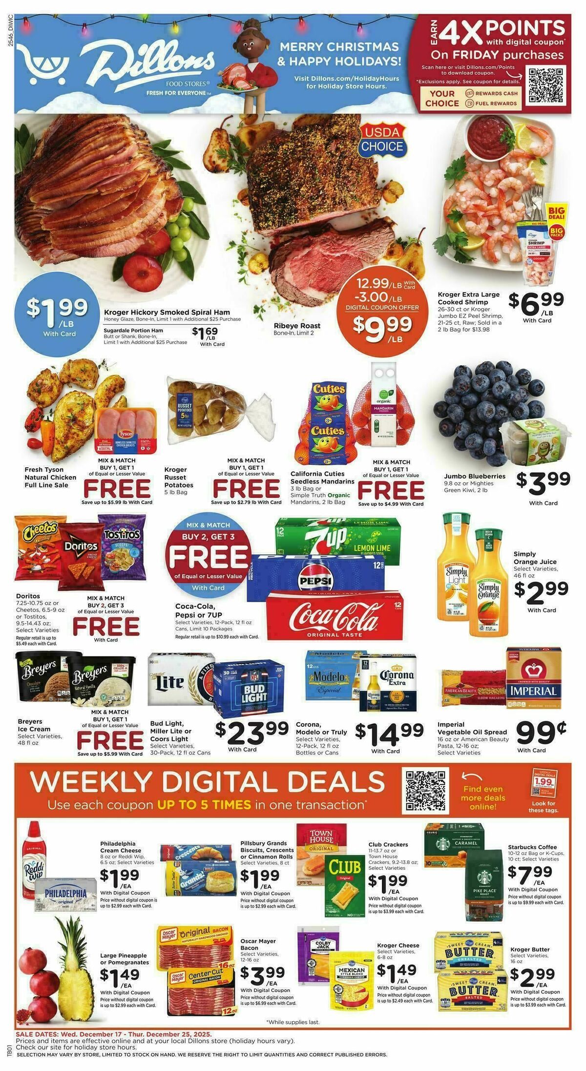 Dillons Weekly Ad from December 17