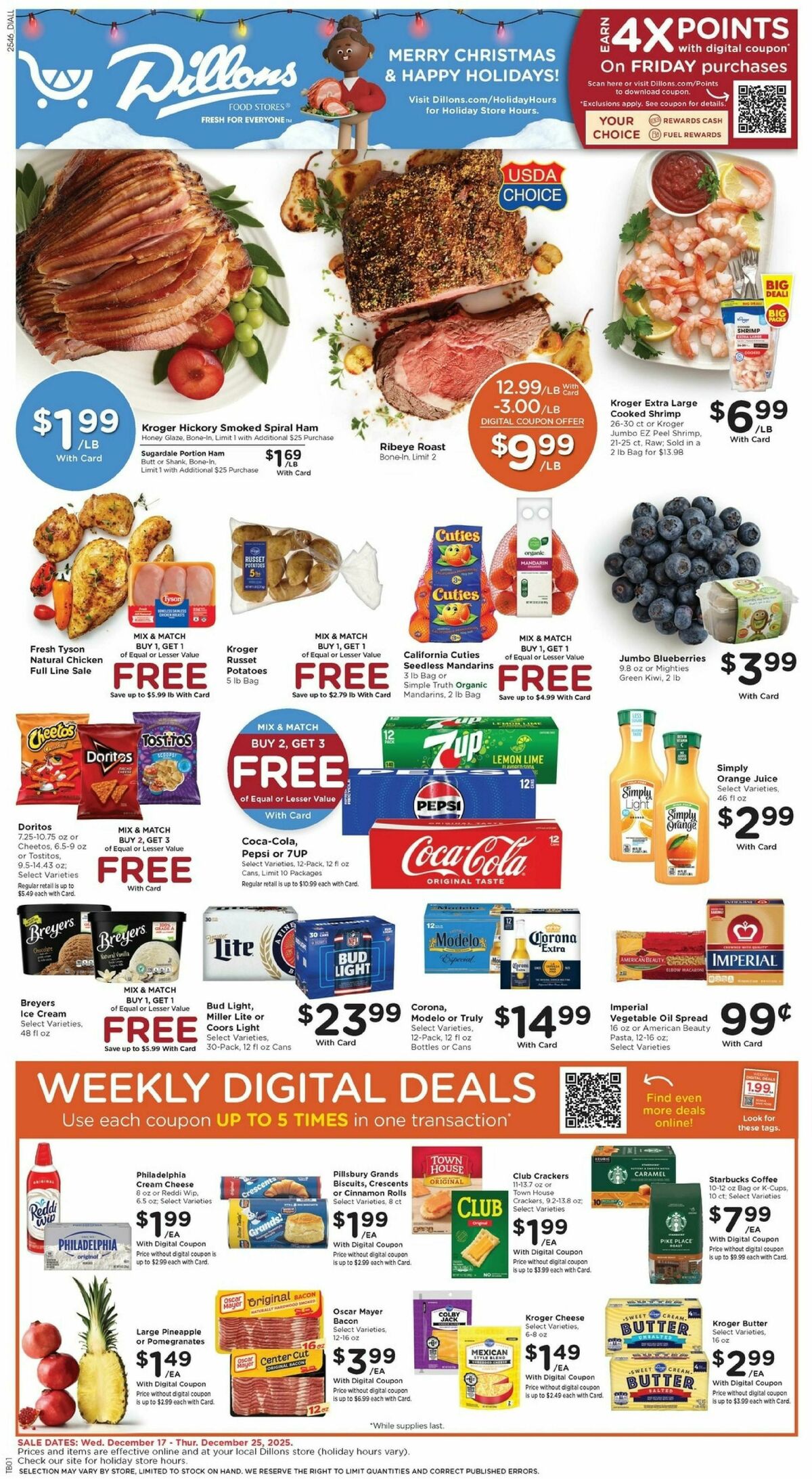 Dillons Weekly Ad from December 17