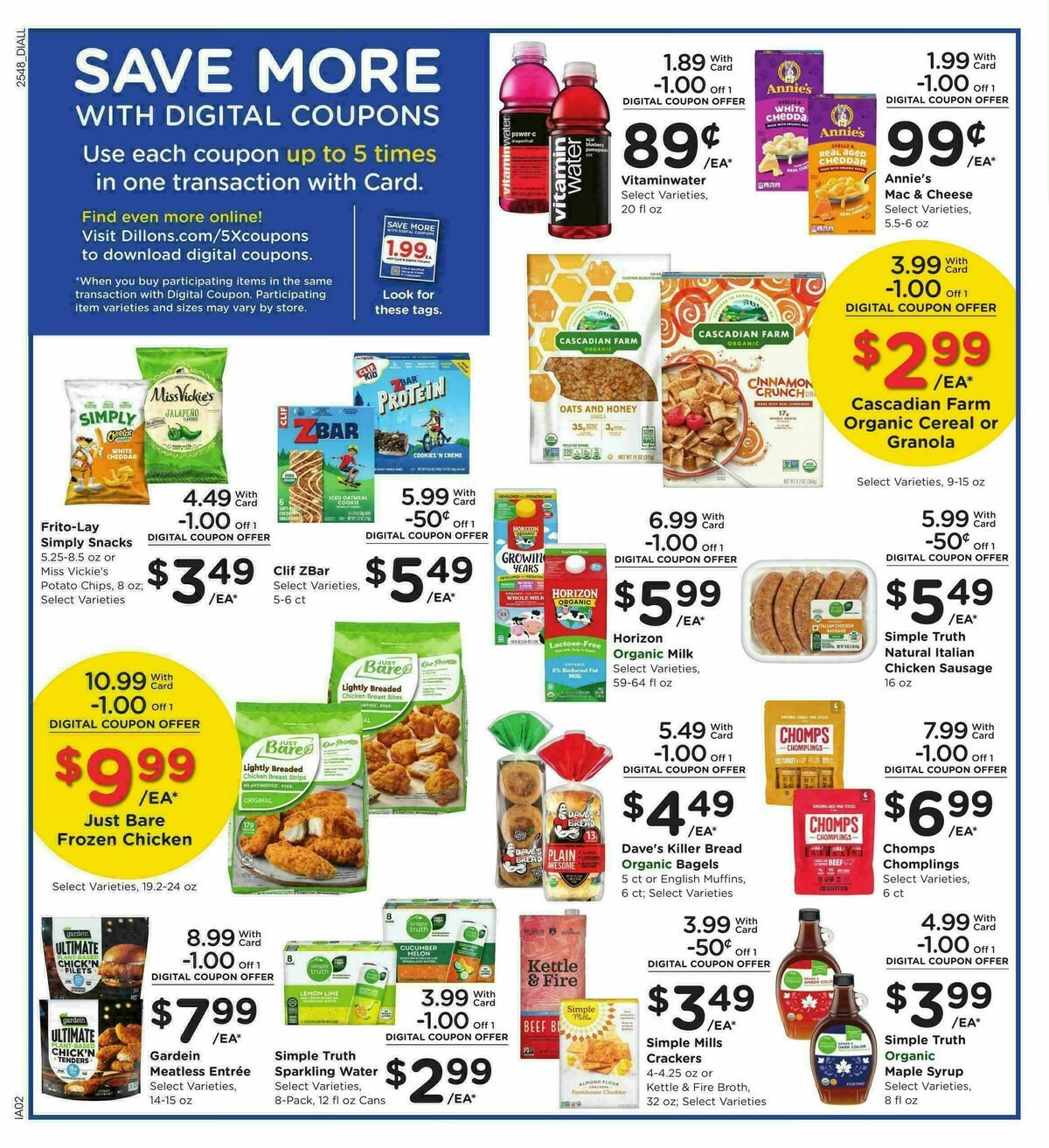 Dillons Weekly Ad from January 2