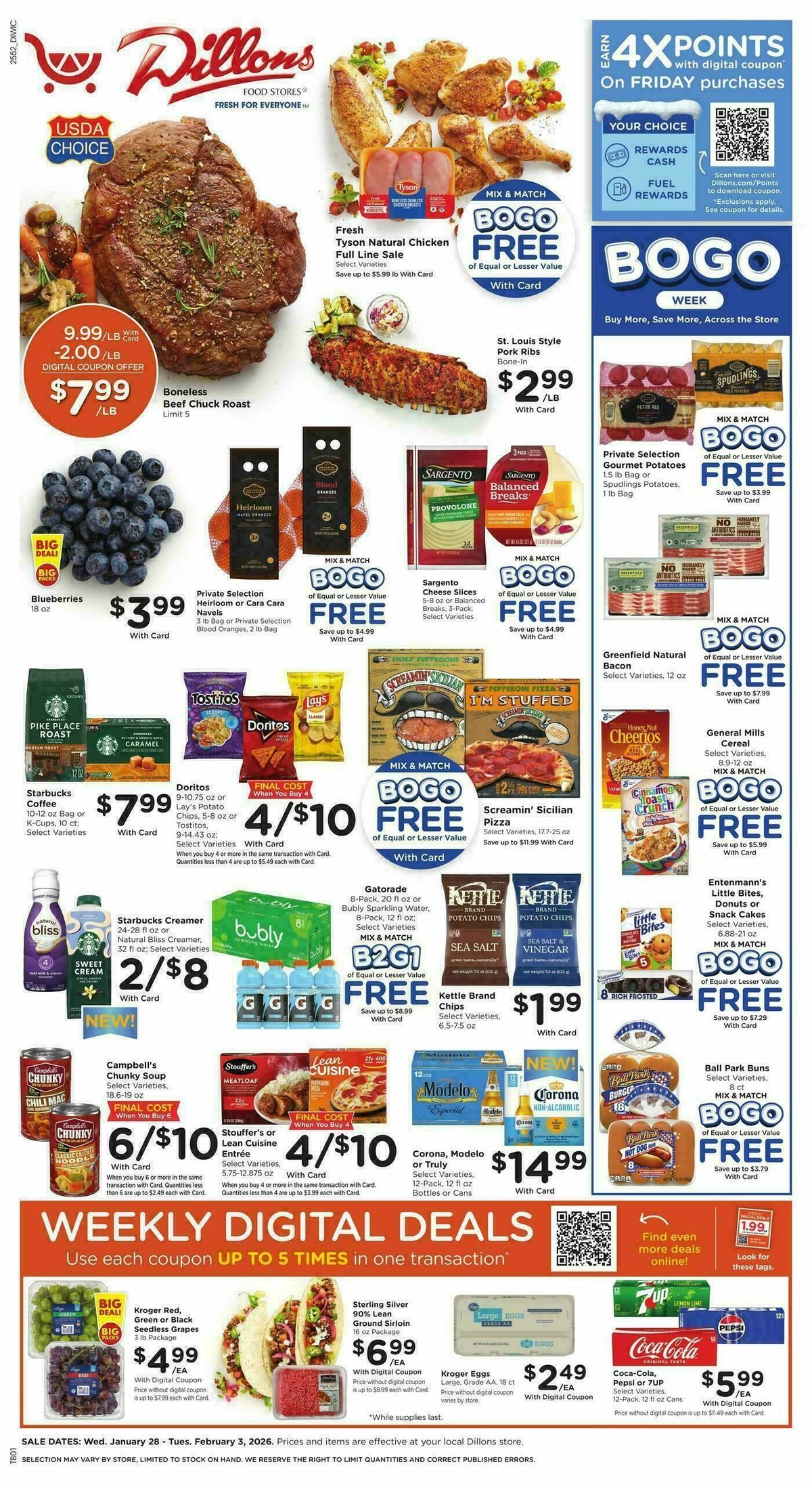 Dillons Weekly Ad from January 28