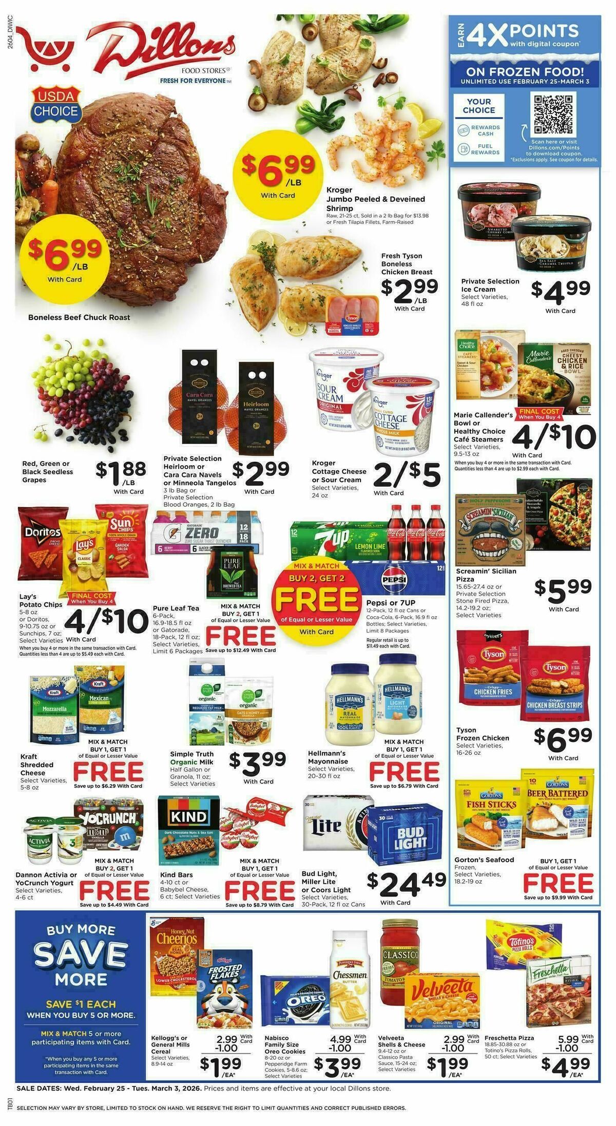 Dillons Weekly Ad from February 25