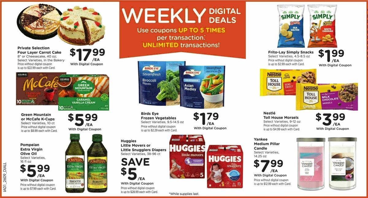 Dillons Weekly Ad from April 1
