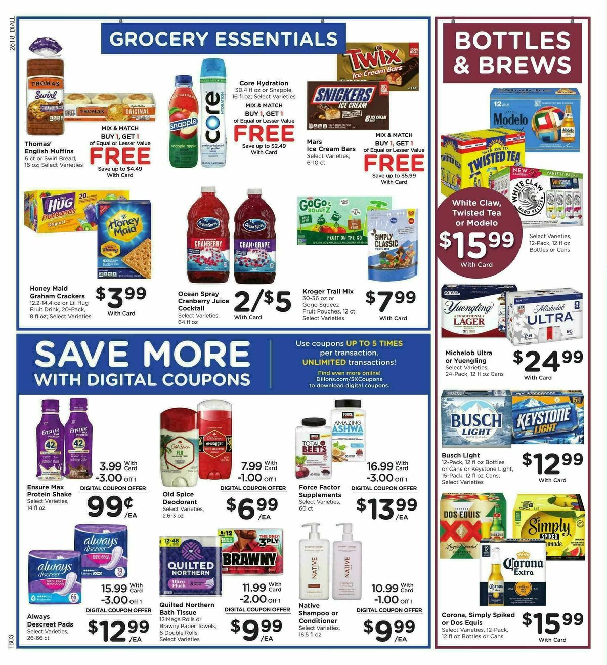 Dillons Weekly Ad from June 3