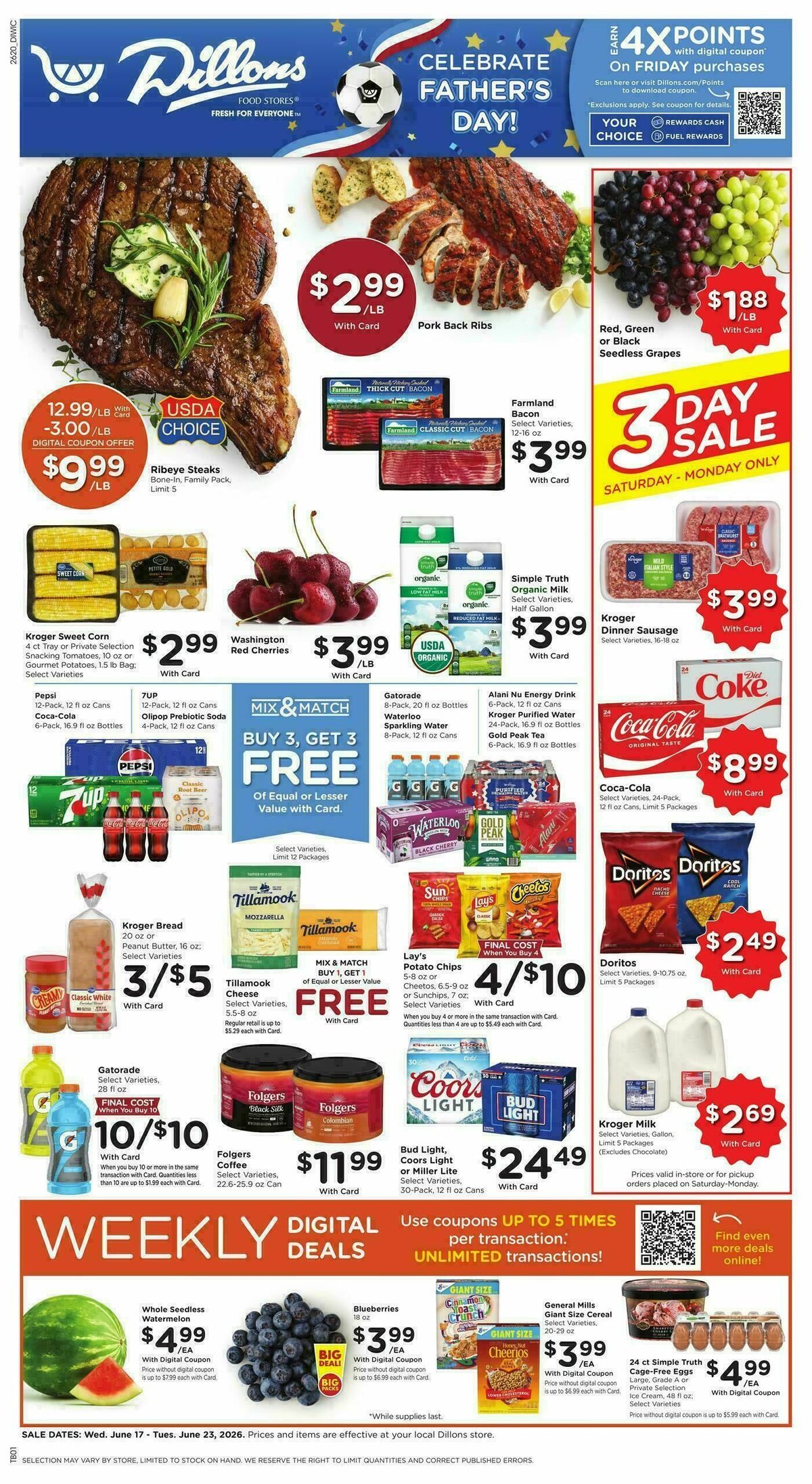Dillons Weekly Ad from June 17