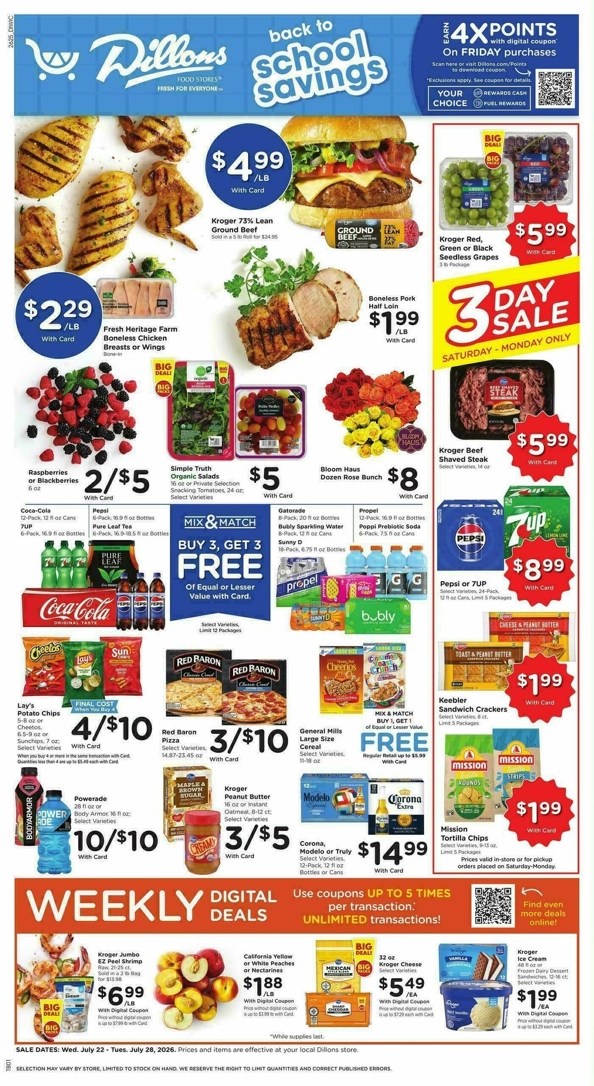 Dillons Weekly Ad from July 22