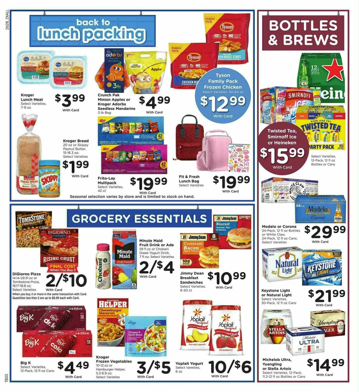 Dillons Weekly Ad from August 12
