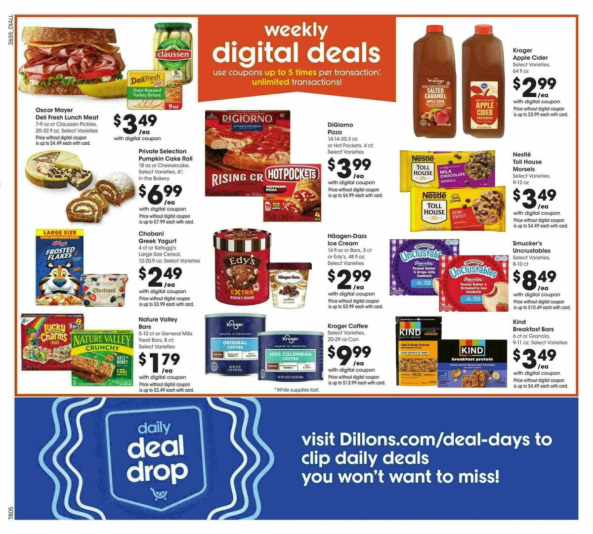 Dillons Weekly Ad from September 30