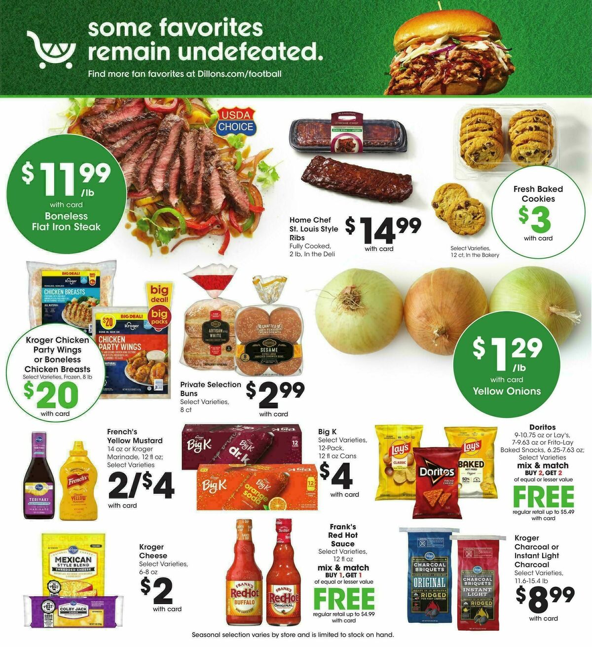 Dillons Weekly Ad from September 30