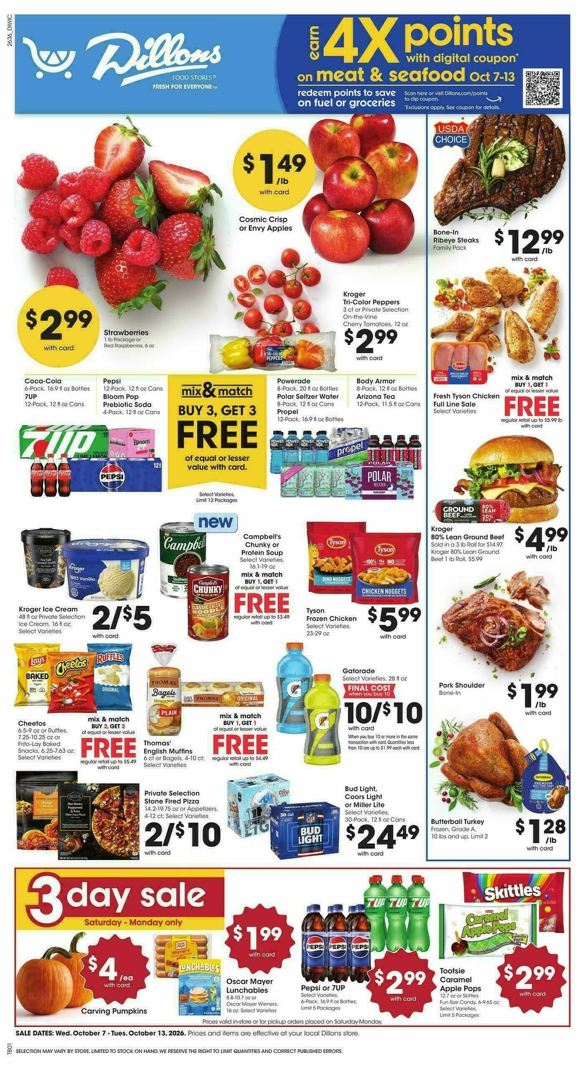Dillons Weekly Ad from October 7