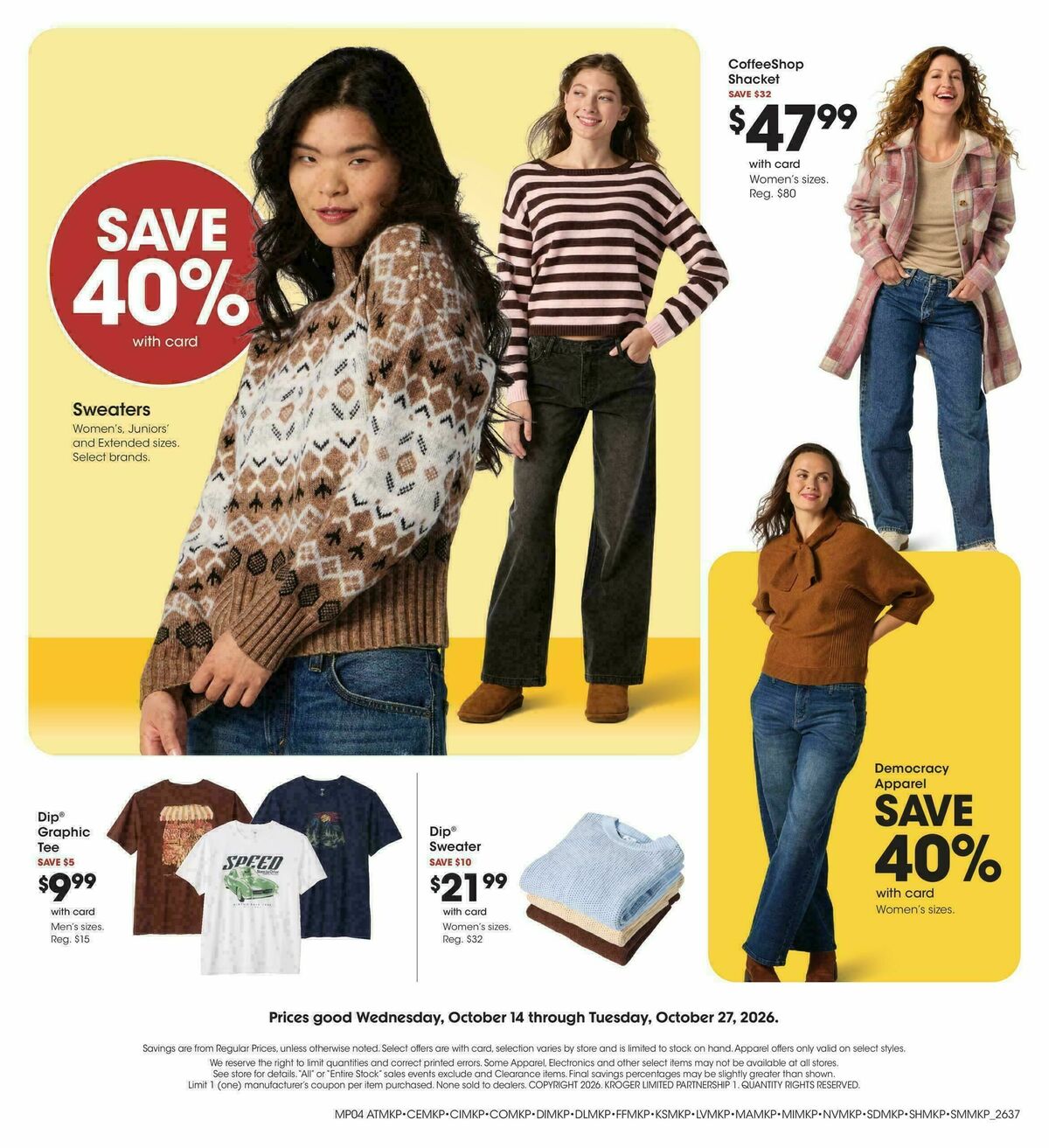 Dillons Weekly Ad from October 14