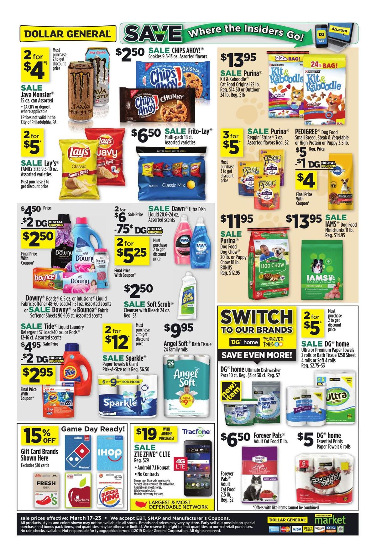 Dollar General Weekly Ad from March 17