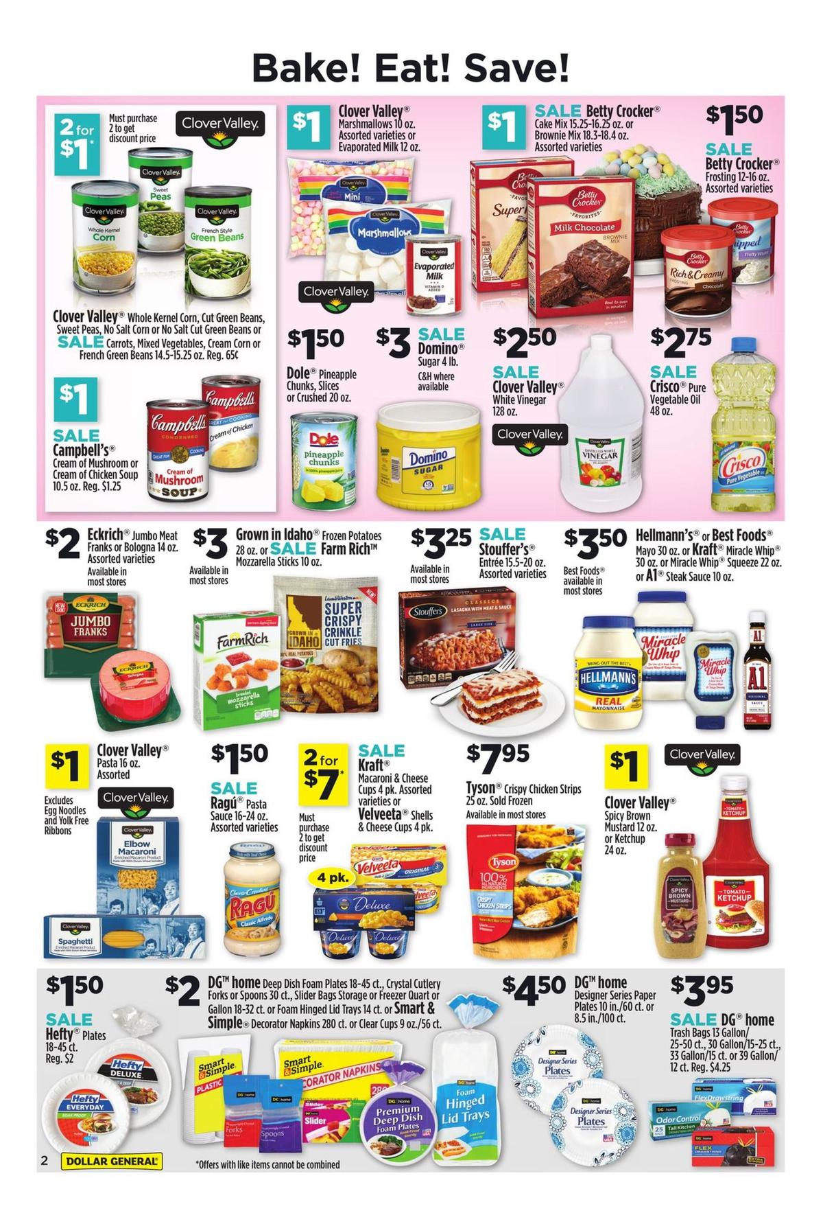 Dollar General Weekly Ad from March 24