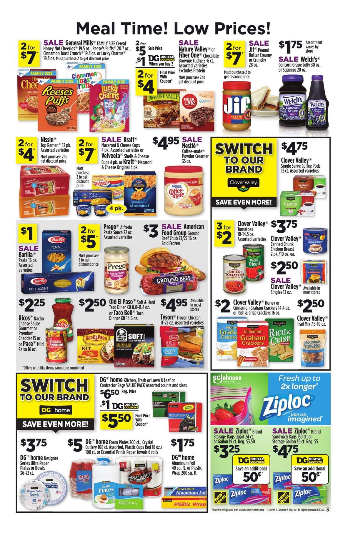 Dollar General Weekly Ad from March 31