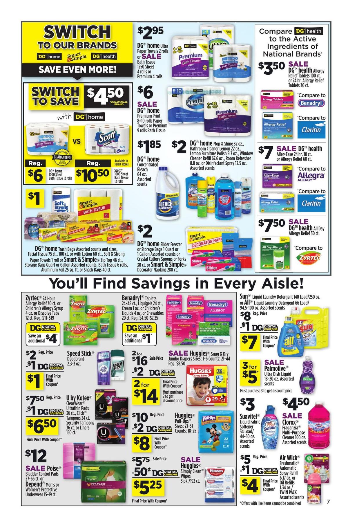 Dollar General Weekly Ad from March 31